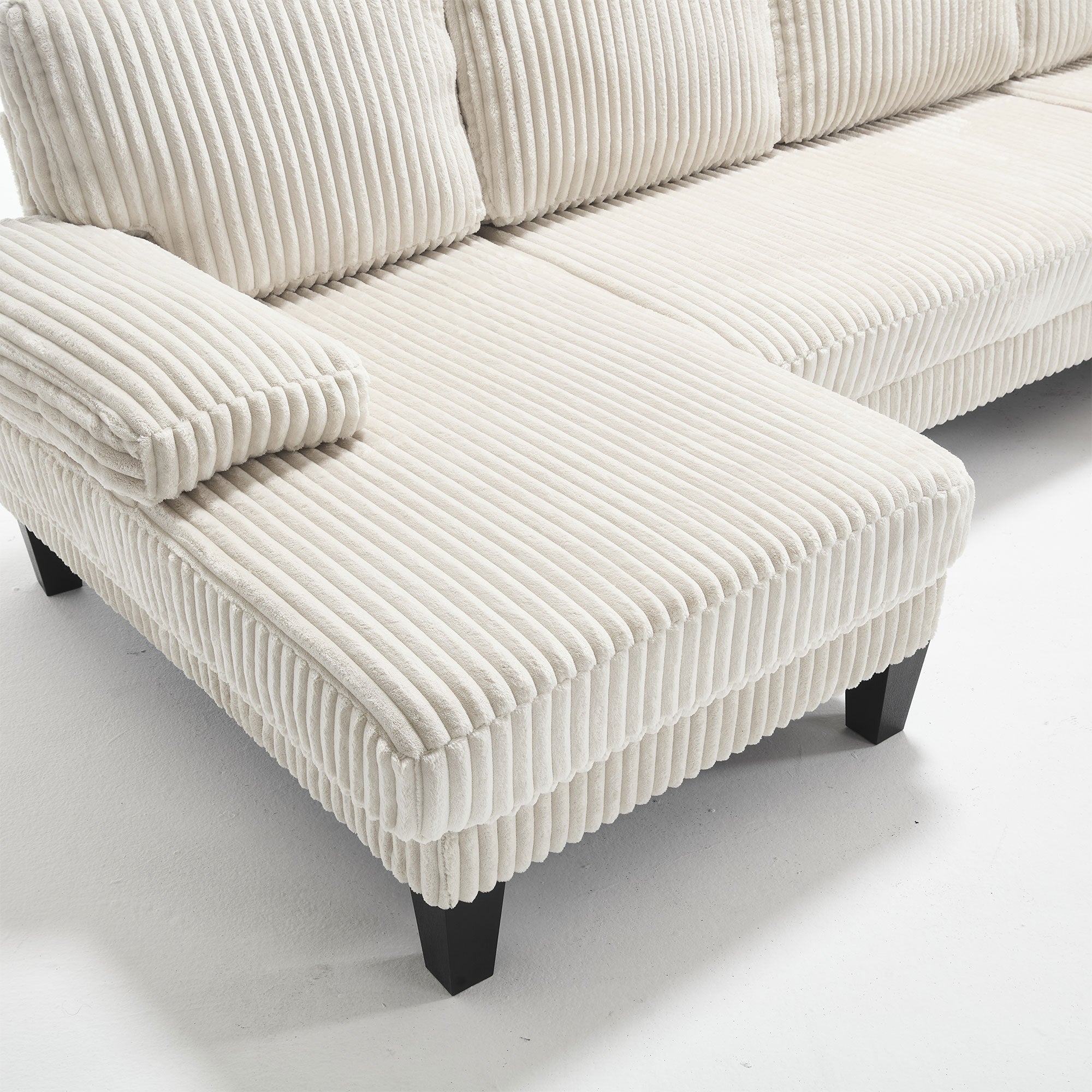 Spokane U-Shaped 4 Seater Sectional Sofa with Double Chaise