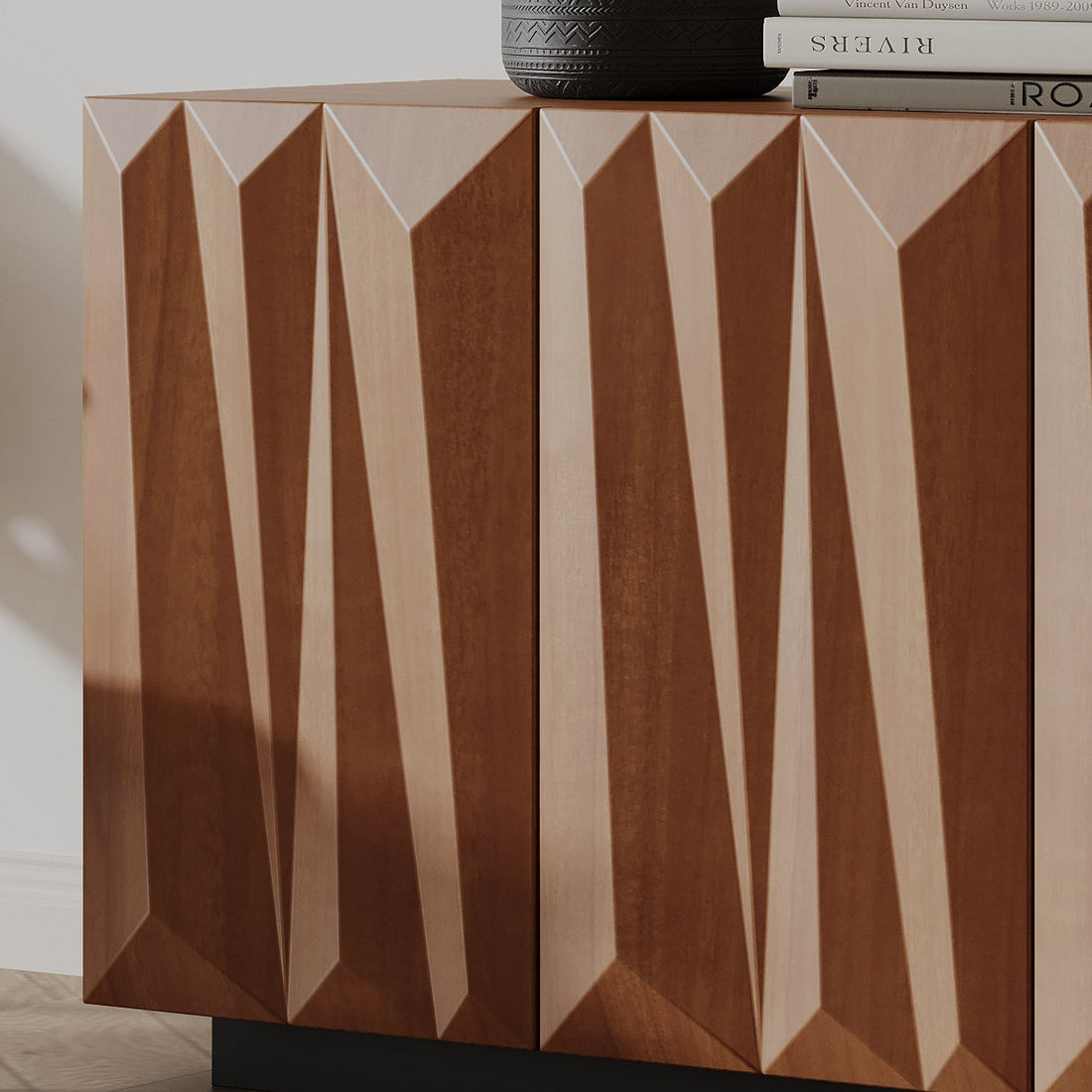 Sculptural 3D Door Fronts