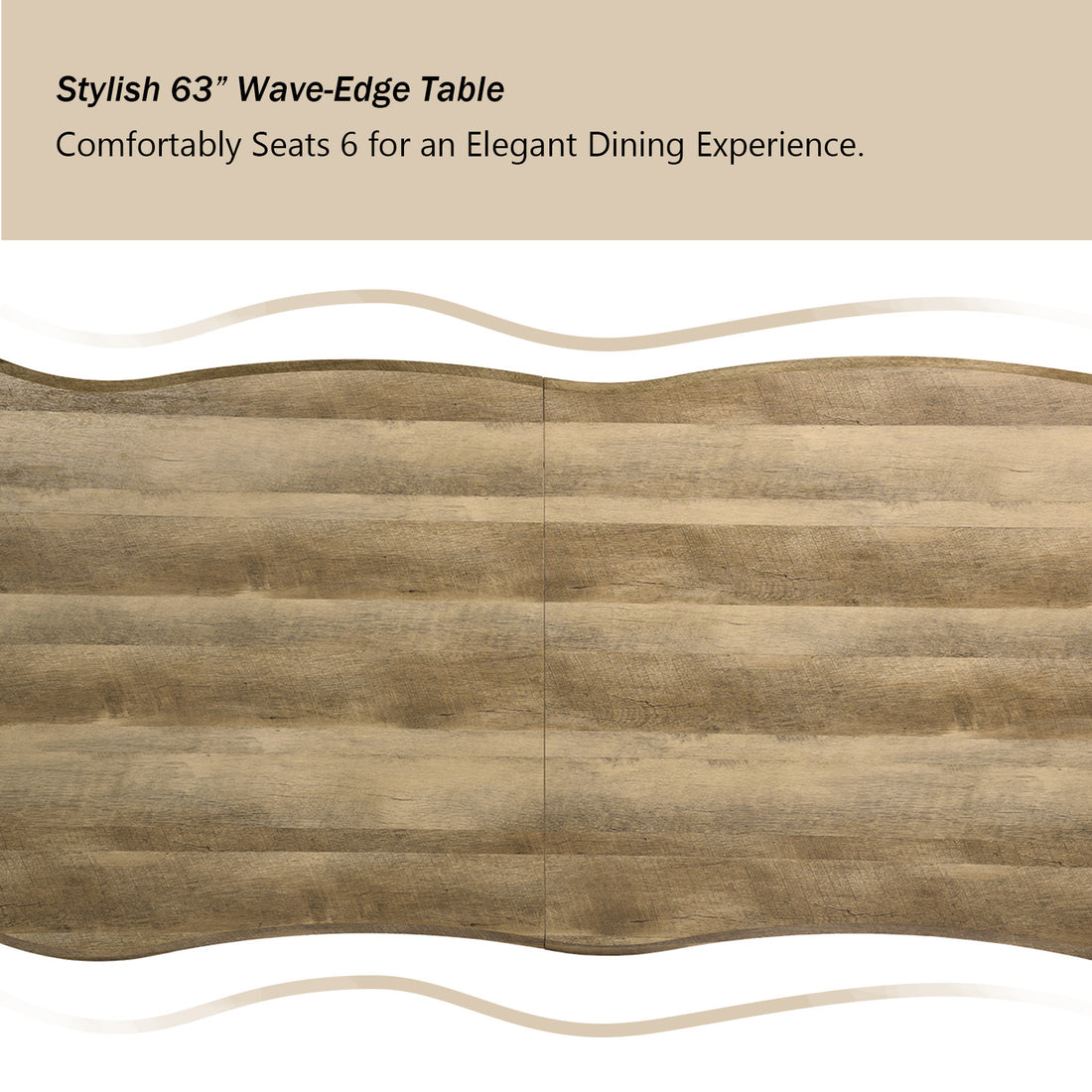 Walnut Finish for a Warm Look