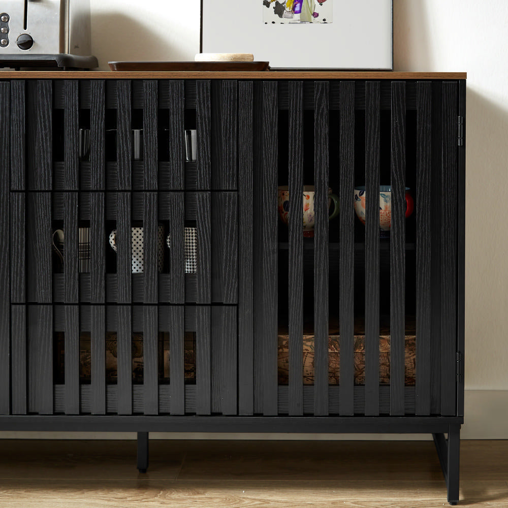 Dresden 2 Door Sideboard Storage Cabinet with 3 Drawers