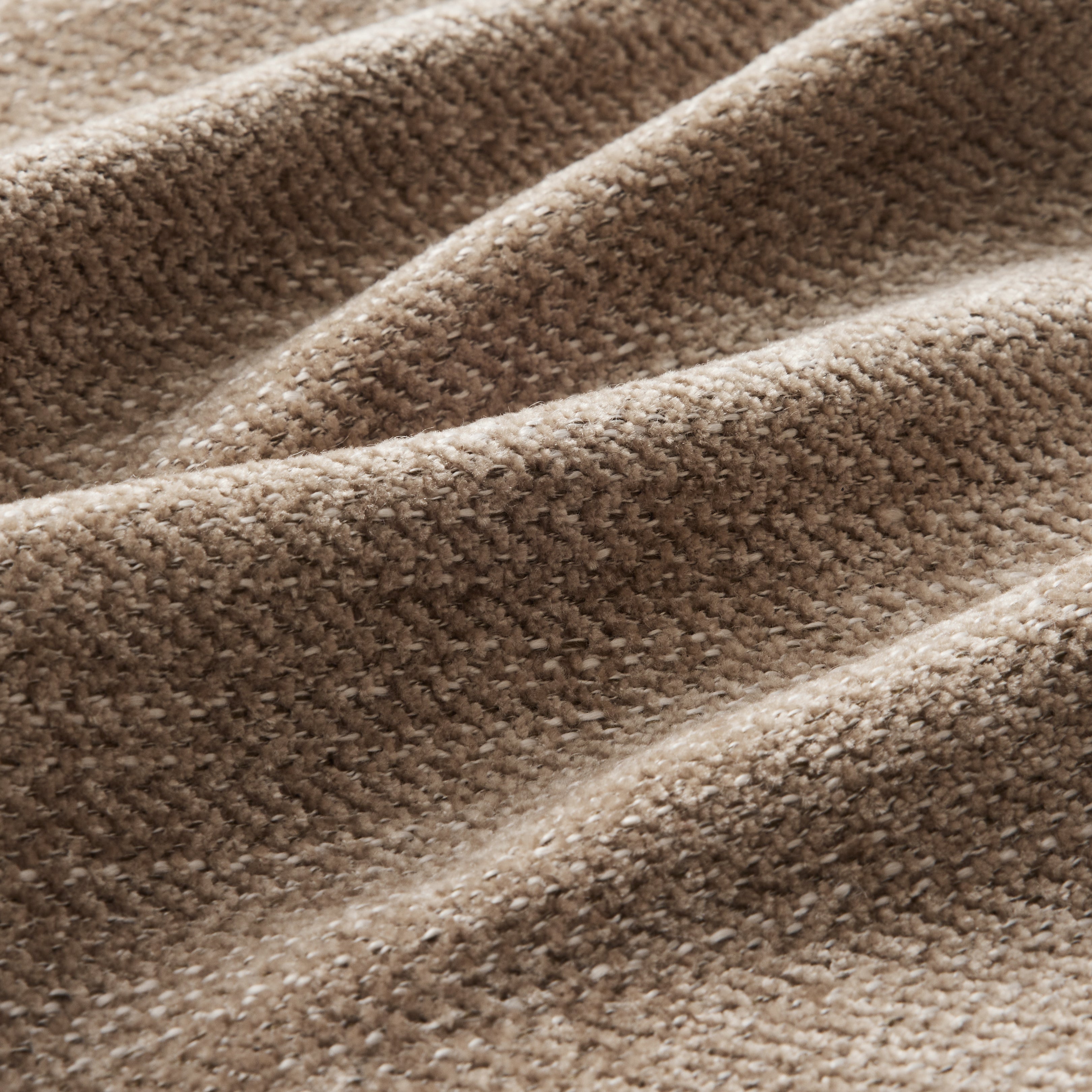 Roselyn 74" Modular Chenille Cloud L-Shaped Sectional Sofa with Ottoman