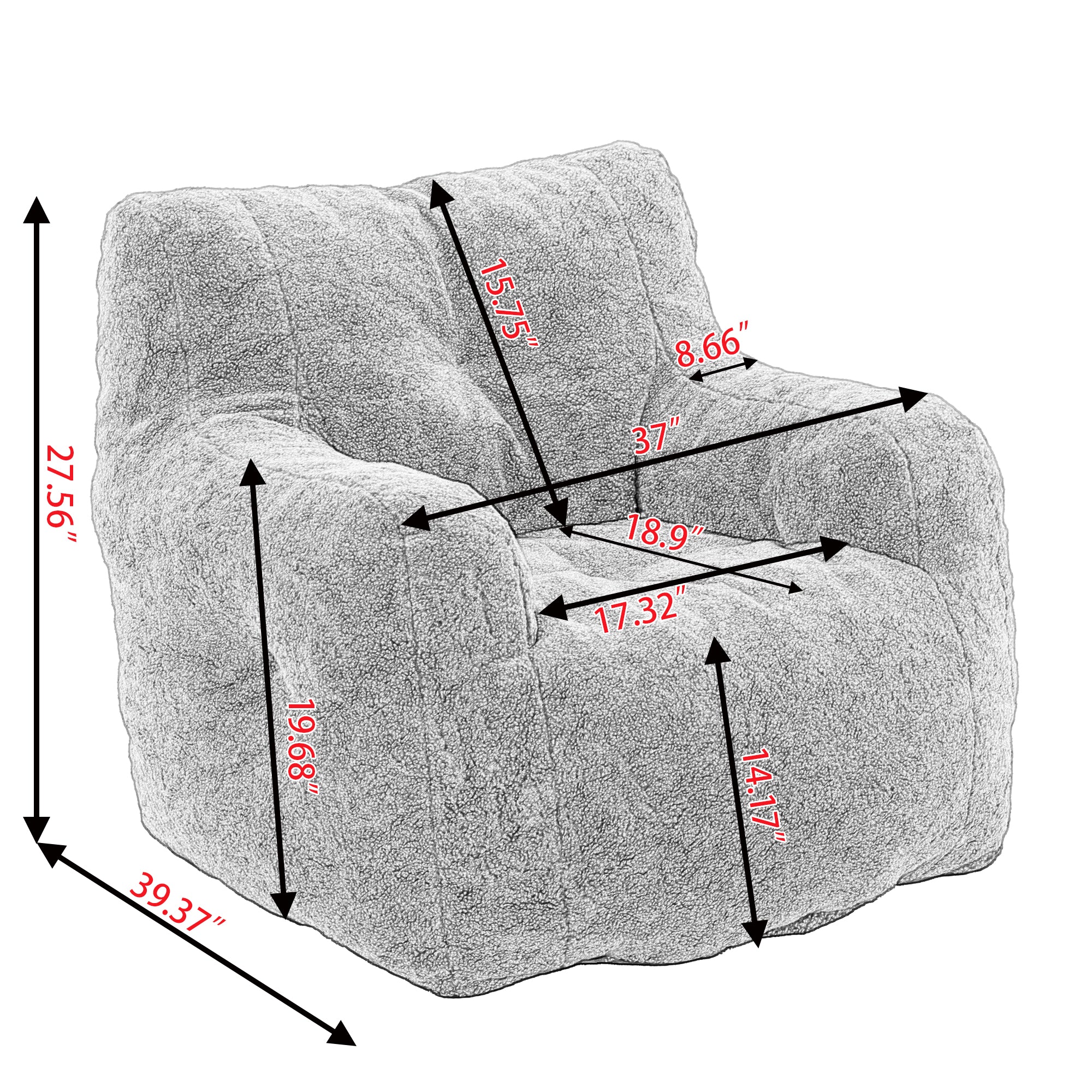 Acadia Bean Bag Sofa Chair