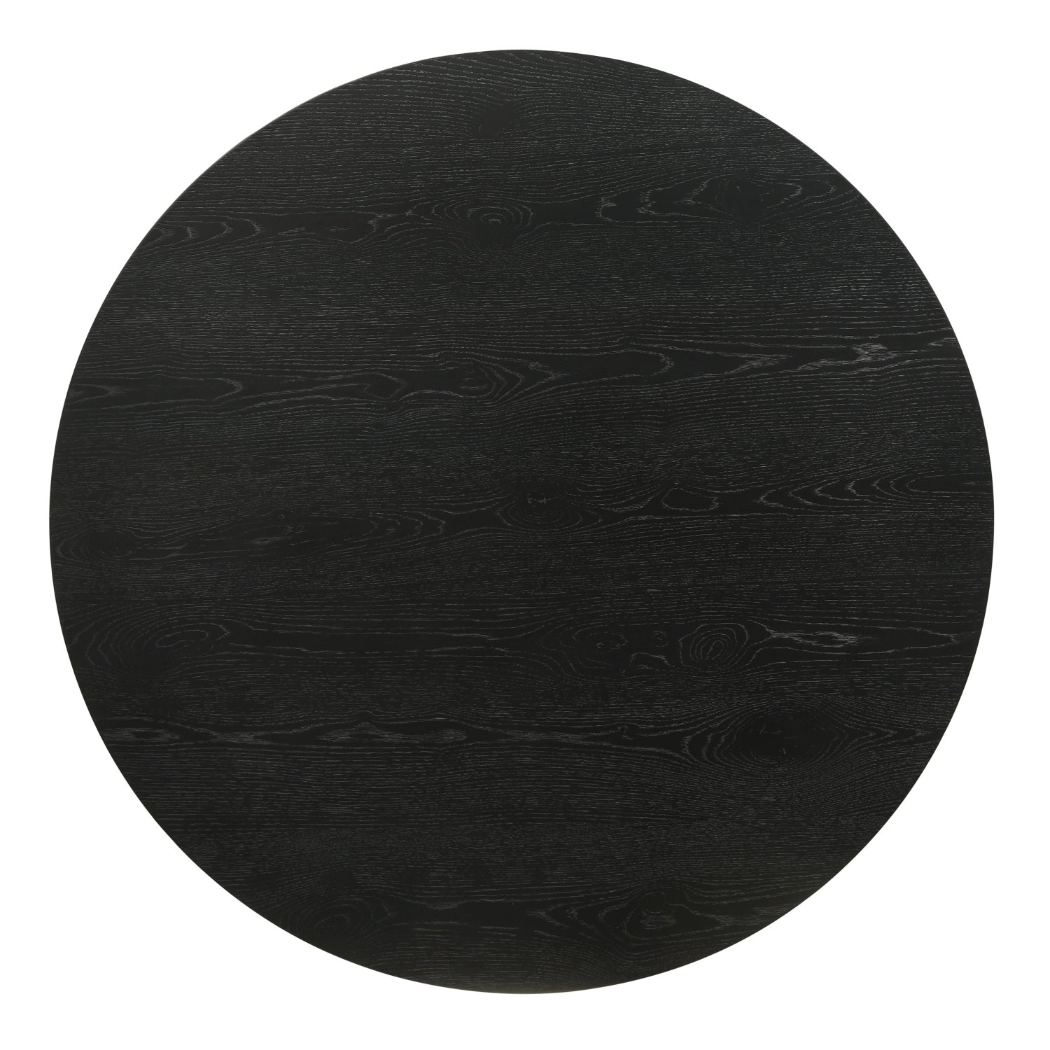 Colmar 3 Piece Modern Black Armchair and Round Side Table Set