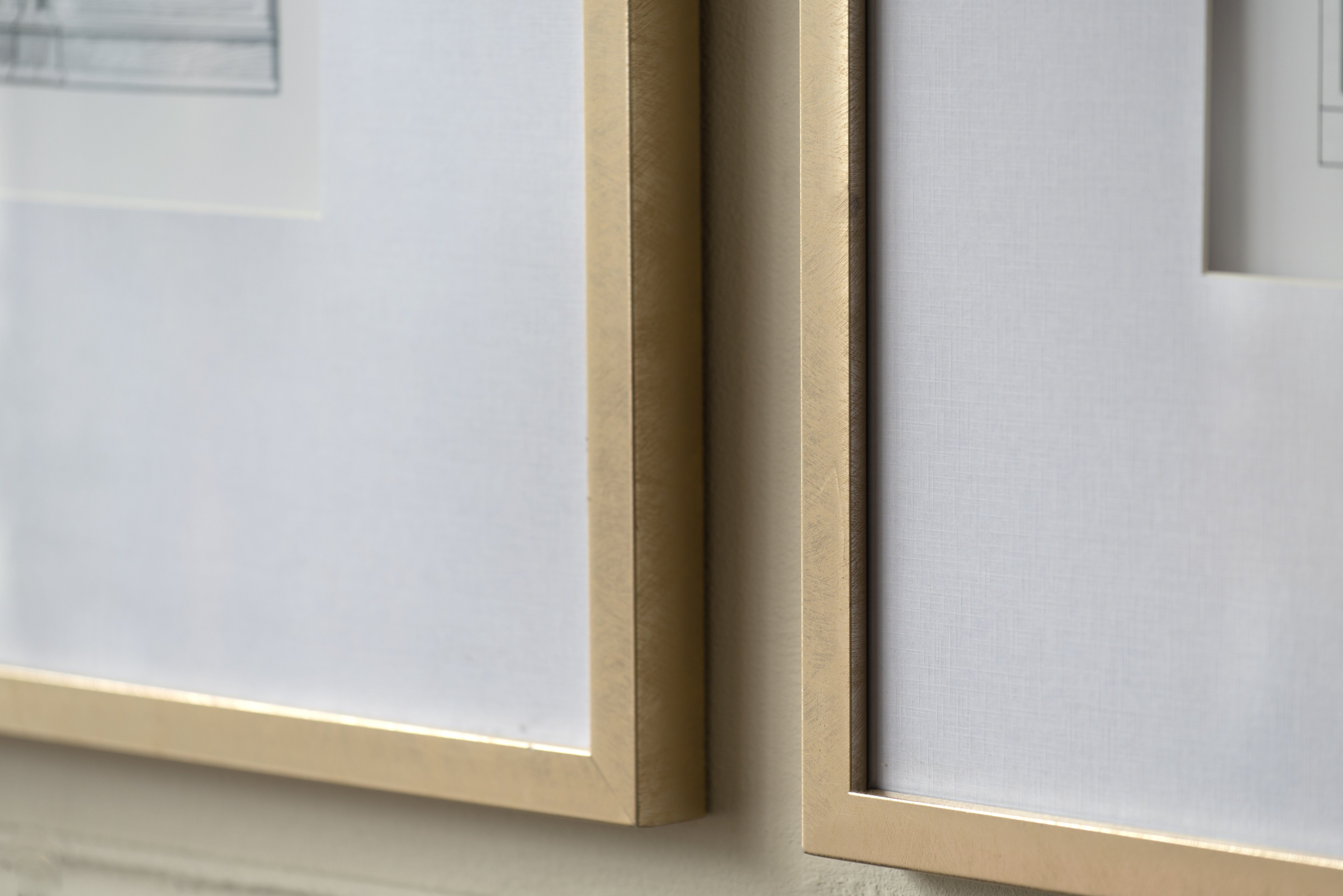 Laurel Architectural Sketch Wall Art Set of 2