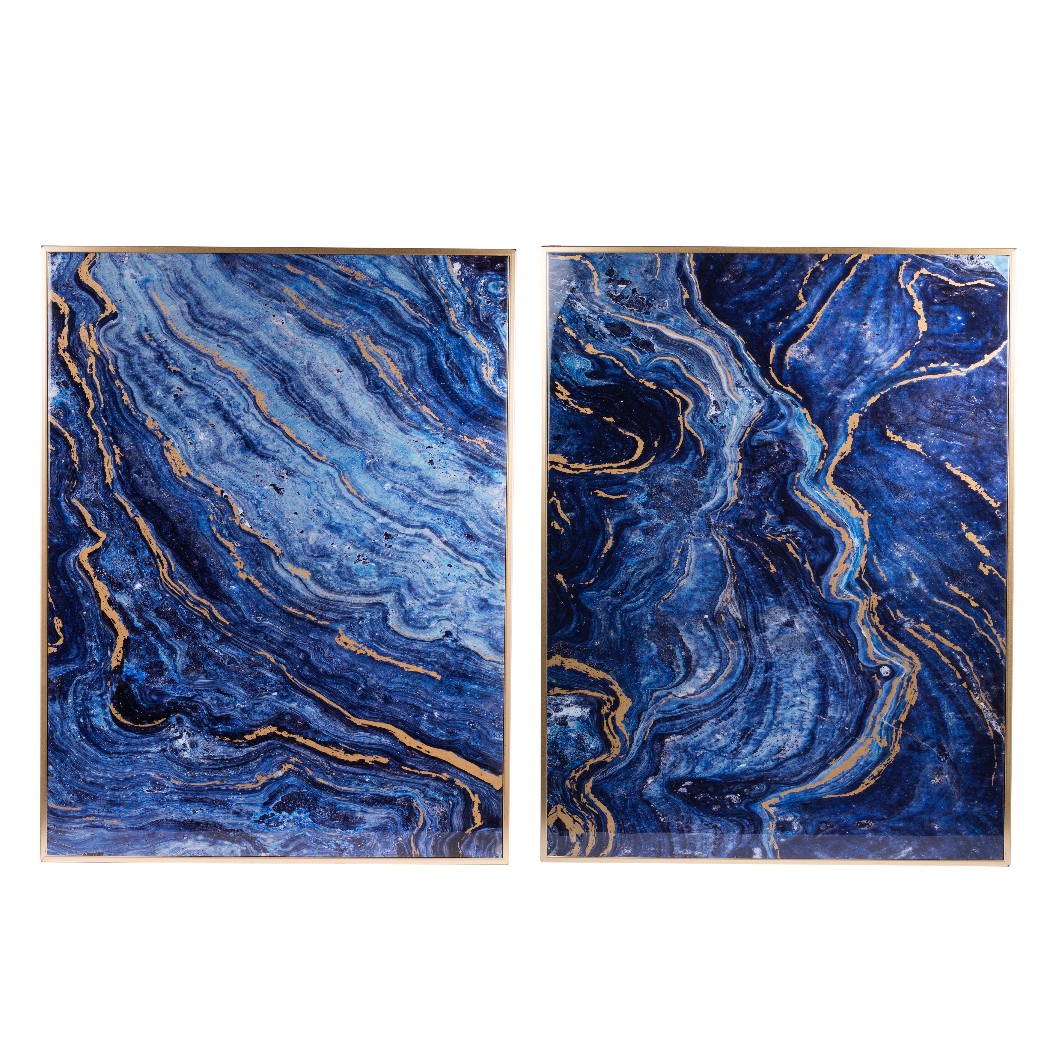 Azalea Marble Wall Art Set of 2