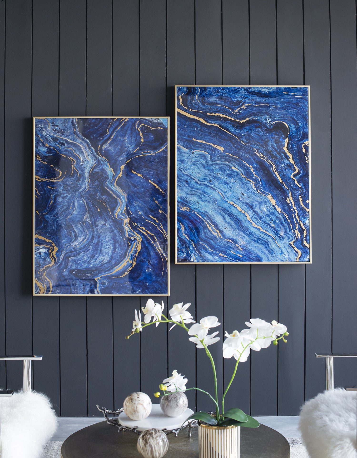 Azalea Marble Wall Art Set of 2