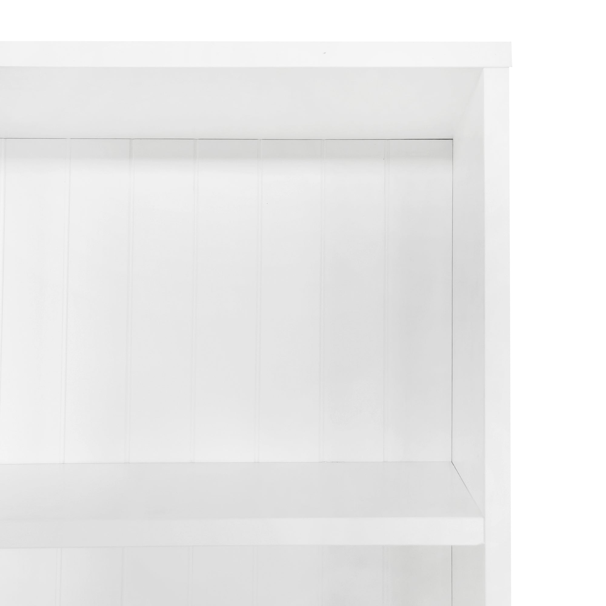 Clifford 78.7" Modern White Hall Tree Bench with Cushion Drawers and Coat Hooks