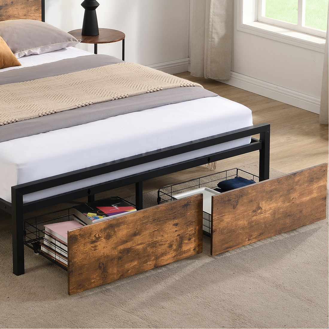 Dual Storage Drawers