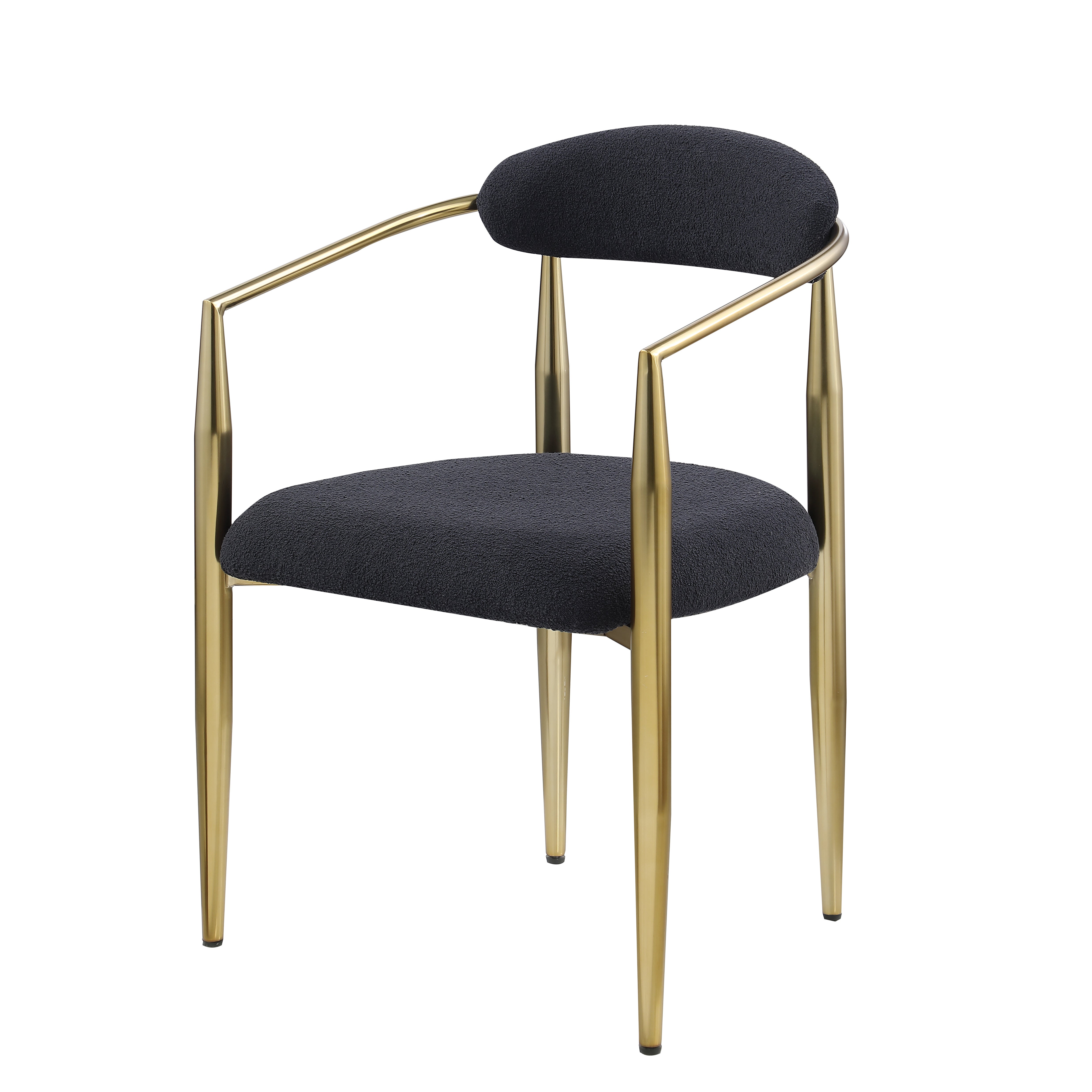 Lima Boucle Upholstered Dining Chair Set of 2