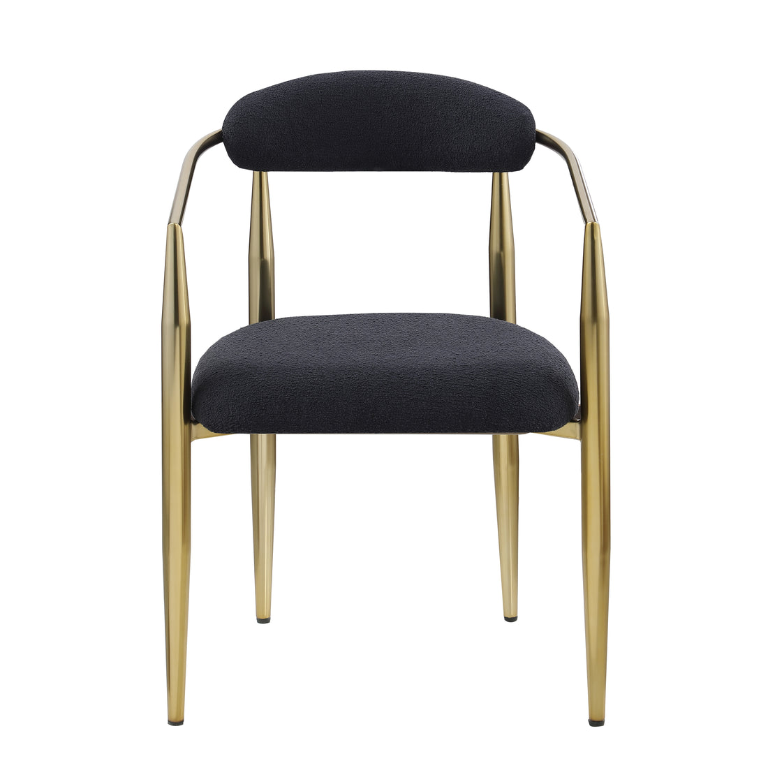 Curved Boucle Backrest