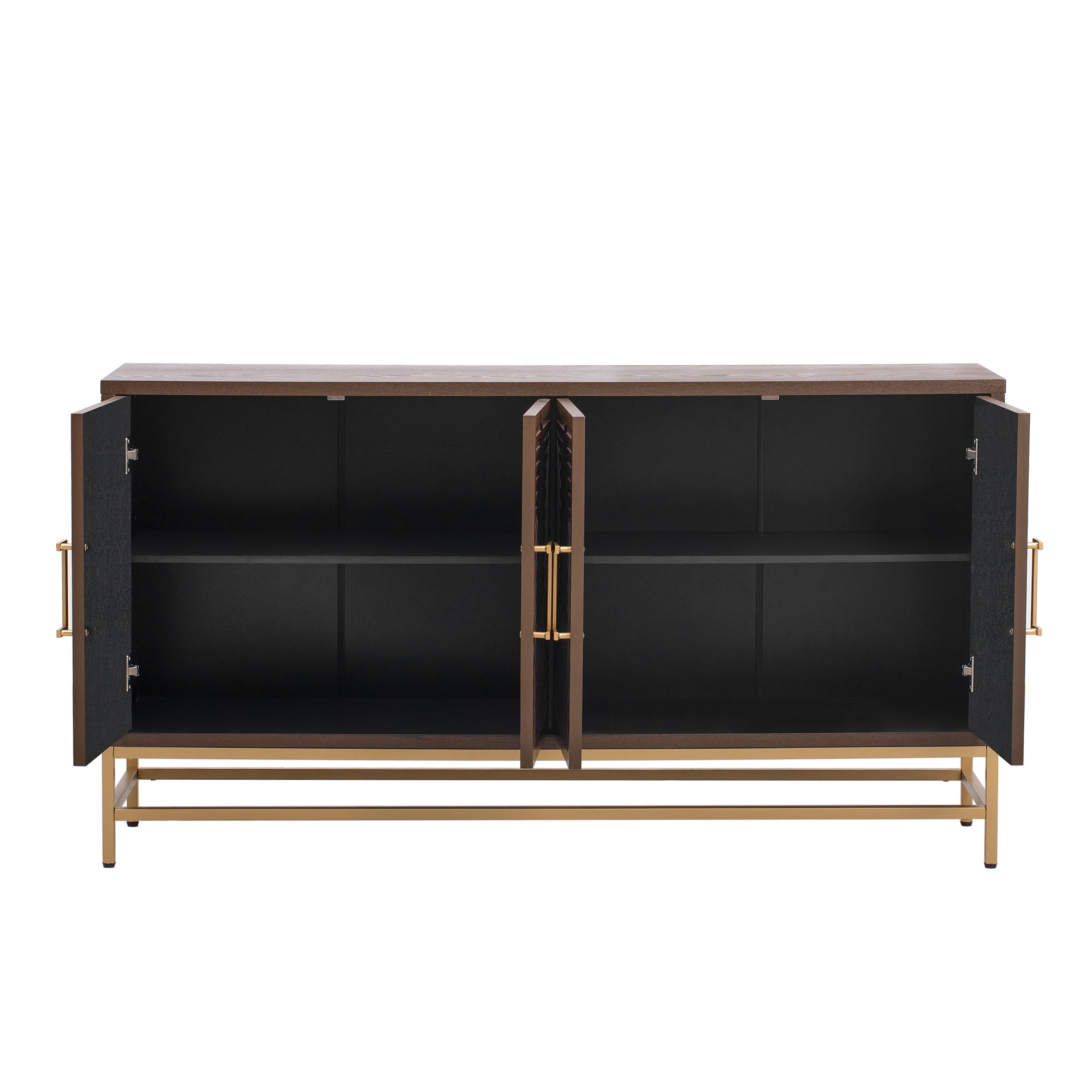Osaka Sideboard Buffet Cabinet, Brown