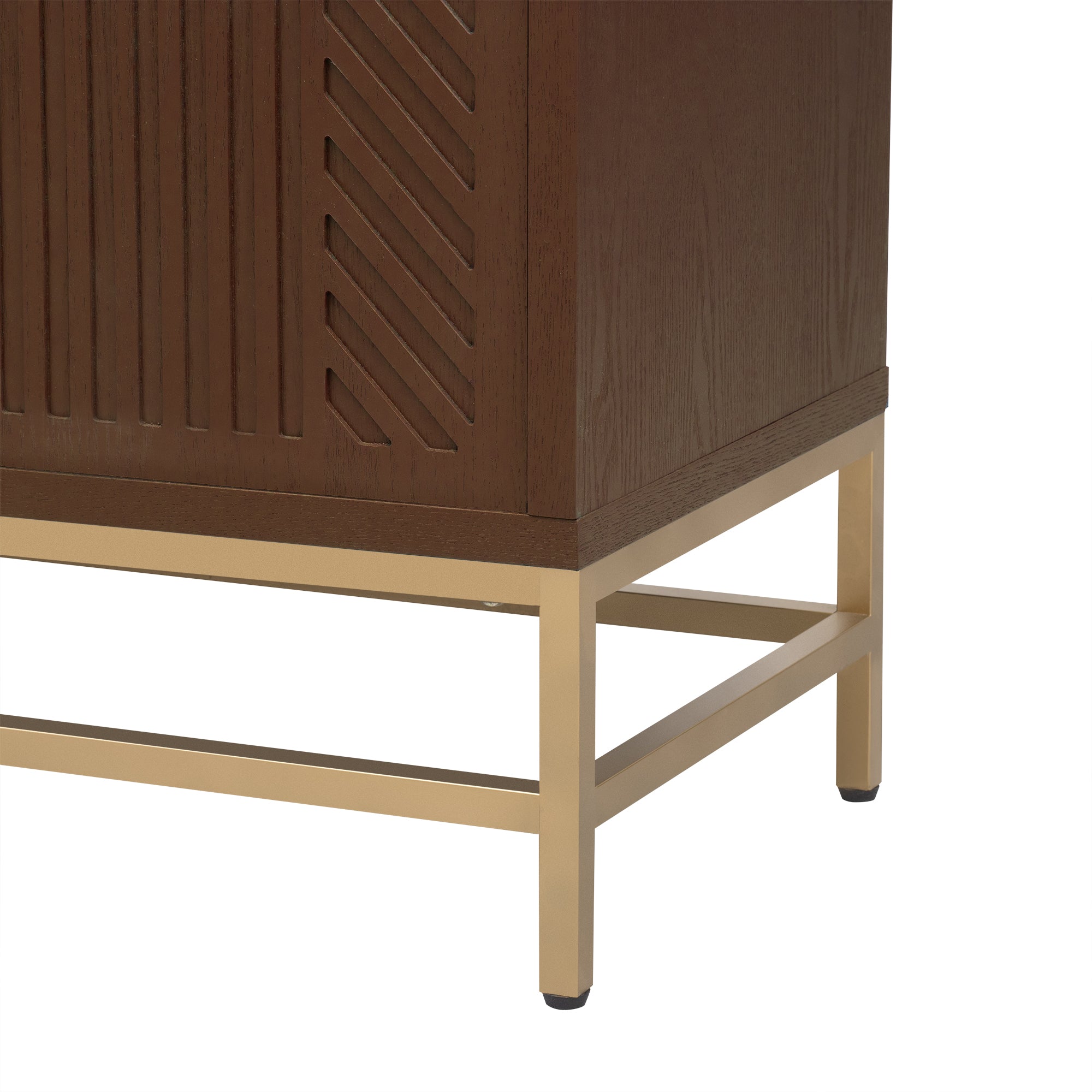 Osaka Sideboard Buffet Cabinet, Brown