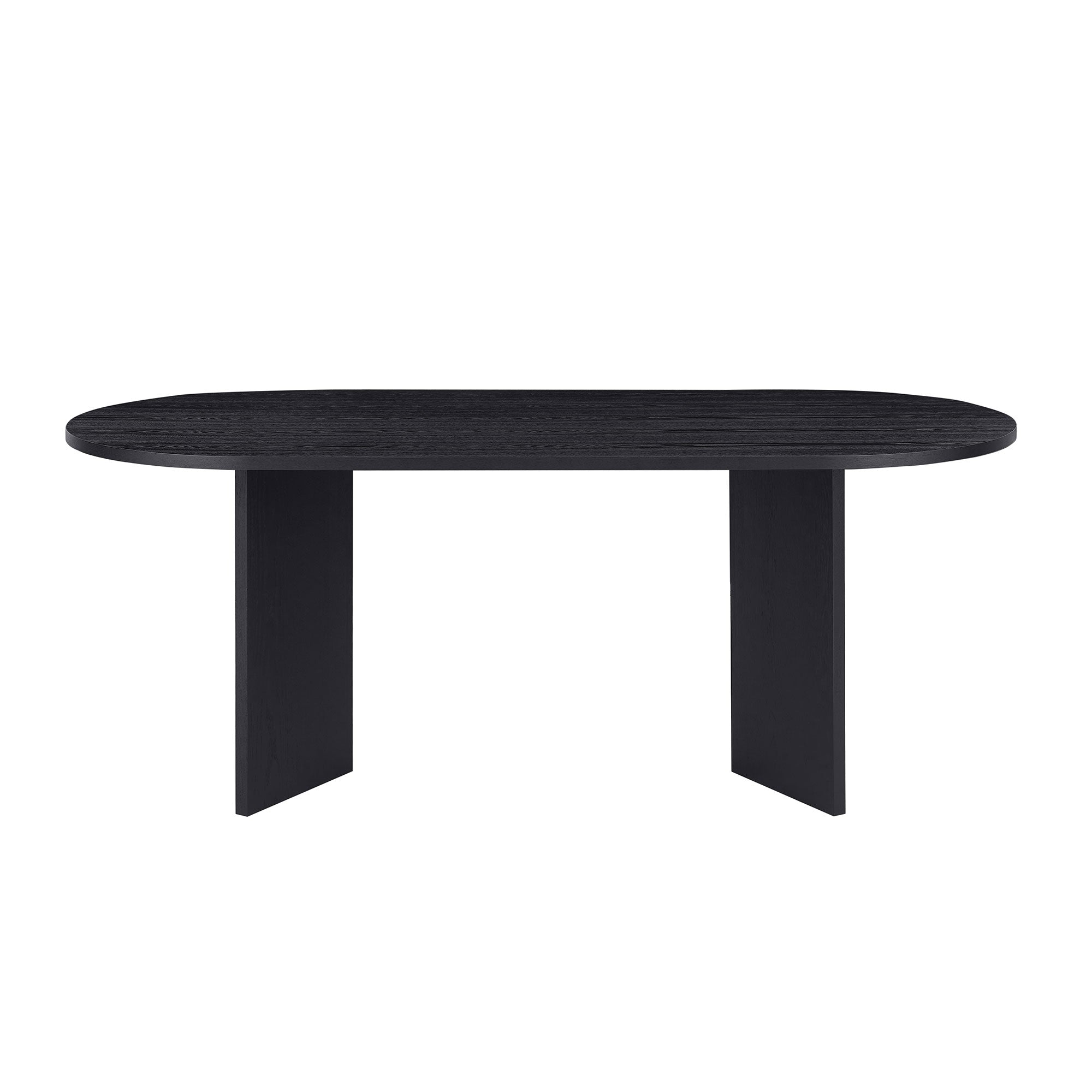 Tiber Wood Oval Dining Table