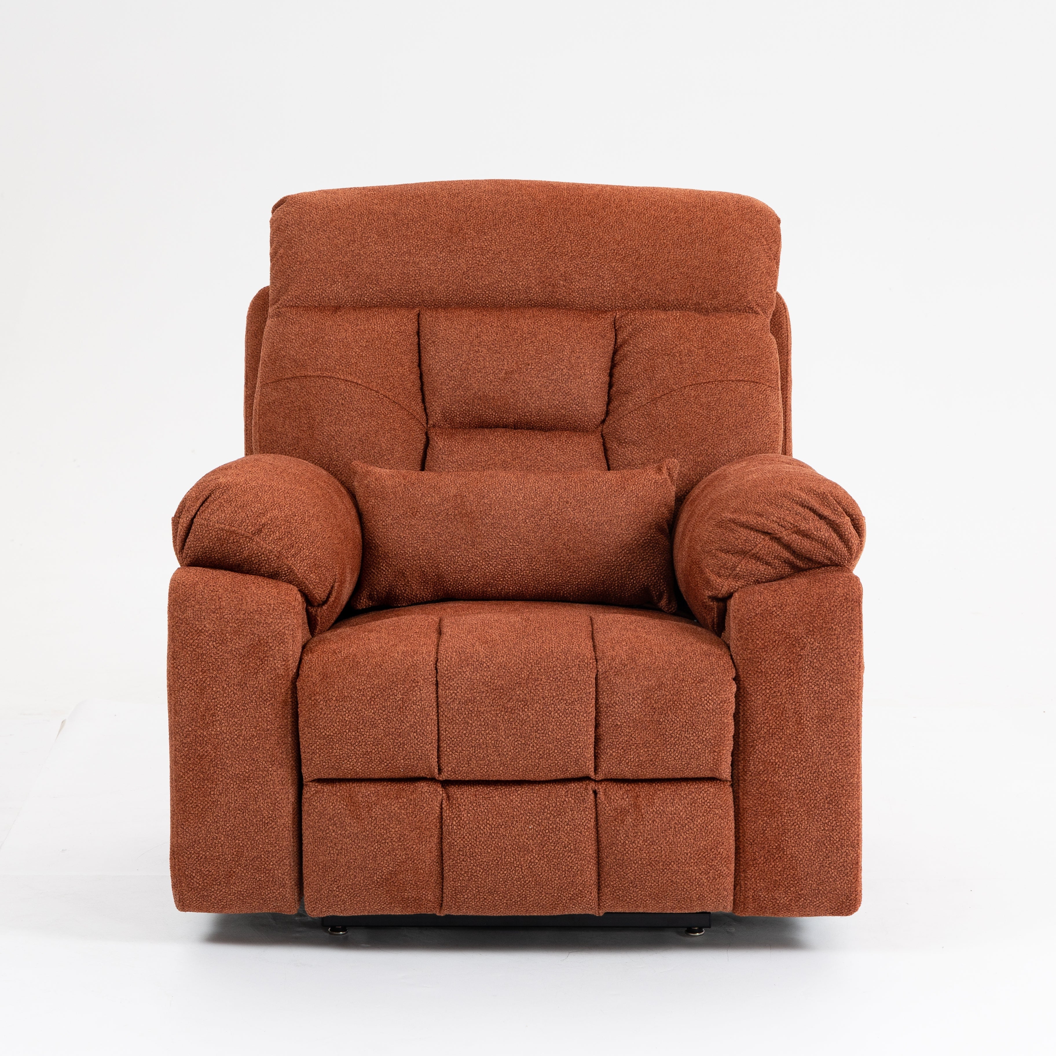 Guymon 41" Oversized Velvet Power Lift Recliner Chair with Dual Motor and 180° Lay-Flat