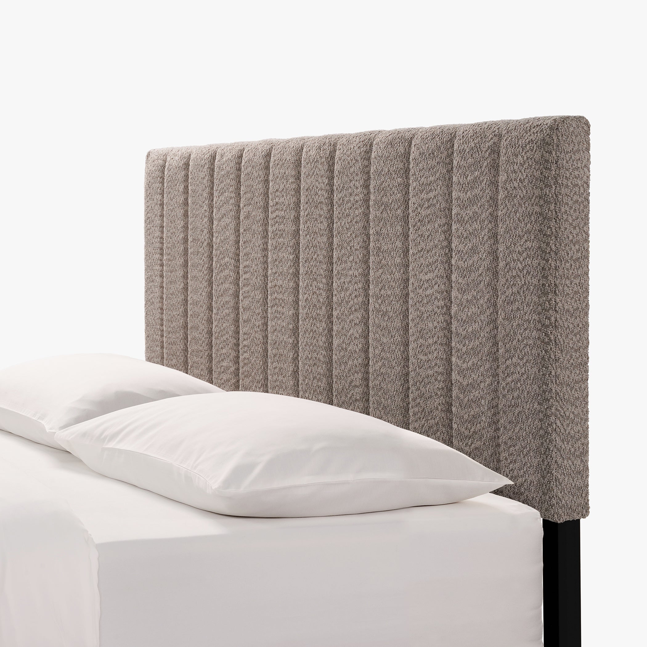 Normsman Dove Tufted Upholstered Platform Bed - Tungsten Gray - Queen