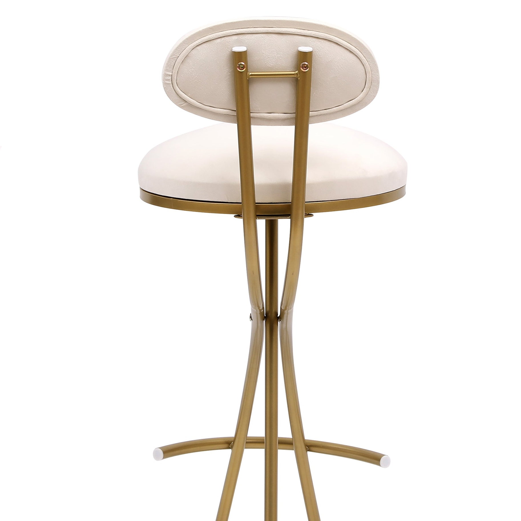 Gavi 28" Velvet Bar Height Stools Set of 2