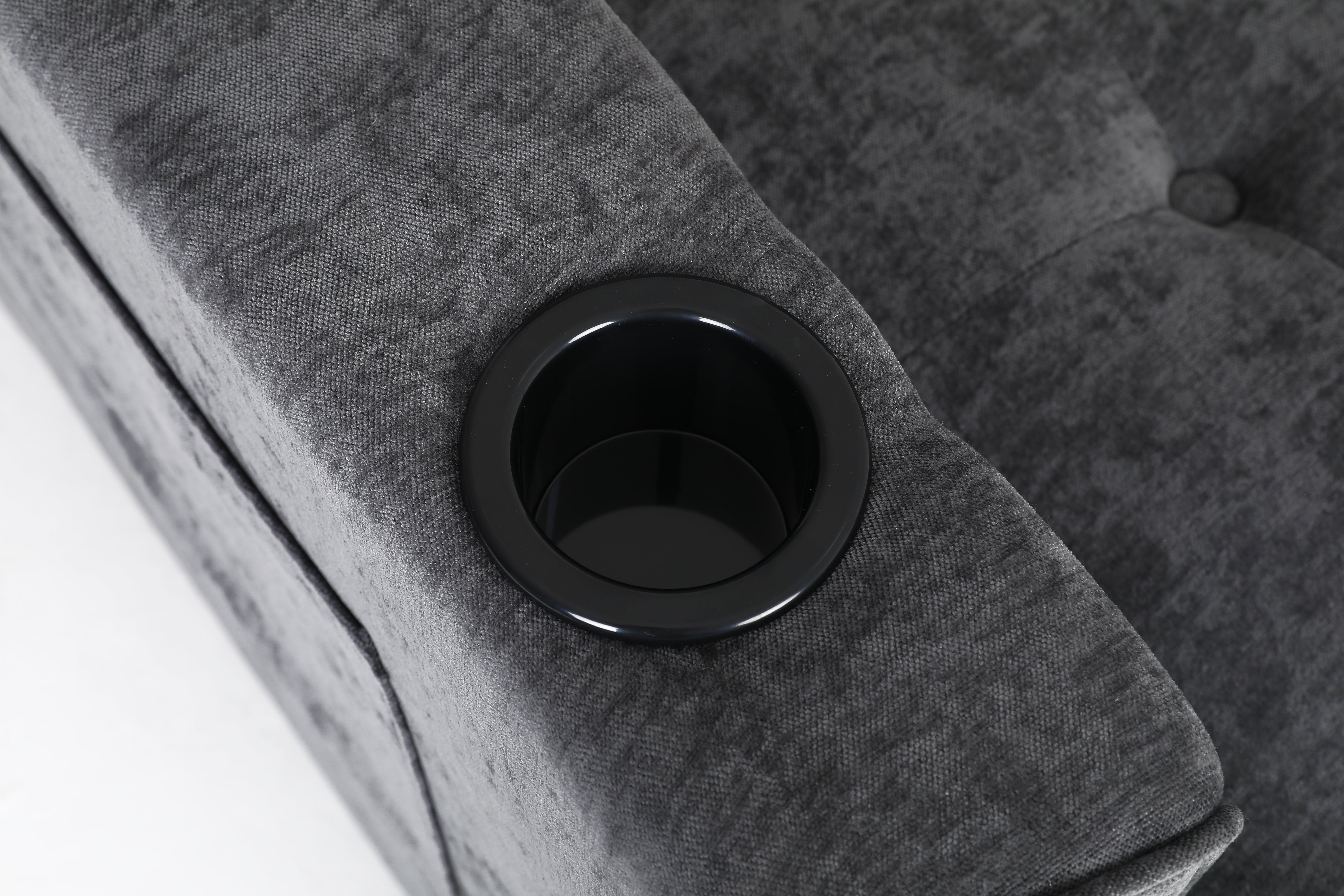 1-Pack Dark Gray 3-Fold Convertible Futon Sofa Bed, Modern Space-Saving Velvet Couch, Multi-Functional Sleeper with Storage Bags, Perfect for Small Living Rooms, Offices, Guest Spaces, Easy Assembly, Durable Comfort by HomyCasa