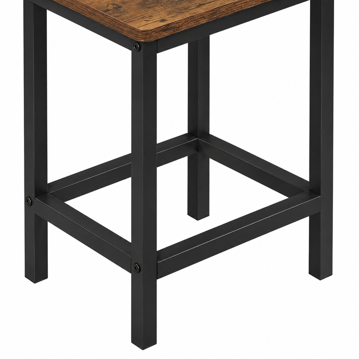 KILBY 26" Backless Industrial Counter Height Bar Stool Set of 2