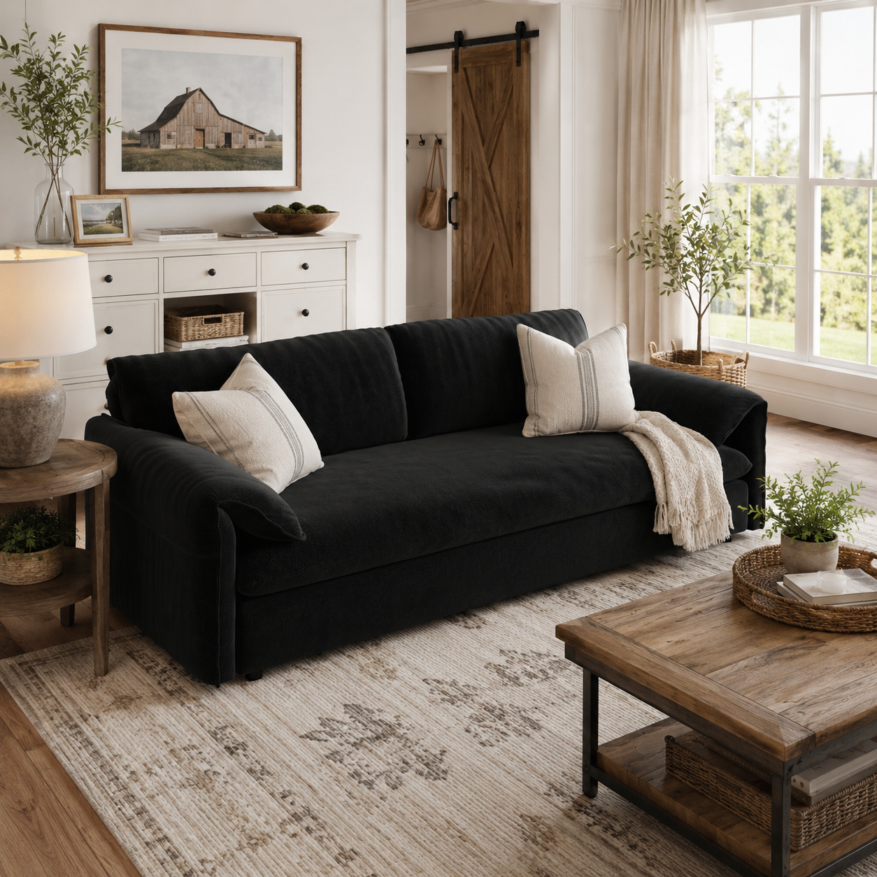 Freja 66" Velvet Convertible Sofa Bed with Pull-Out Sleeper and Side Storage