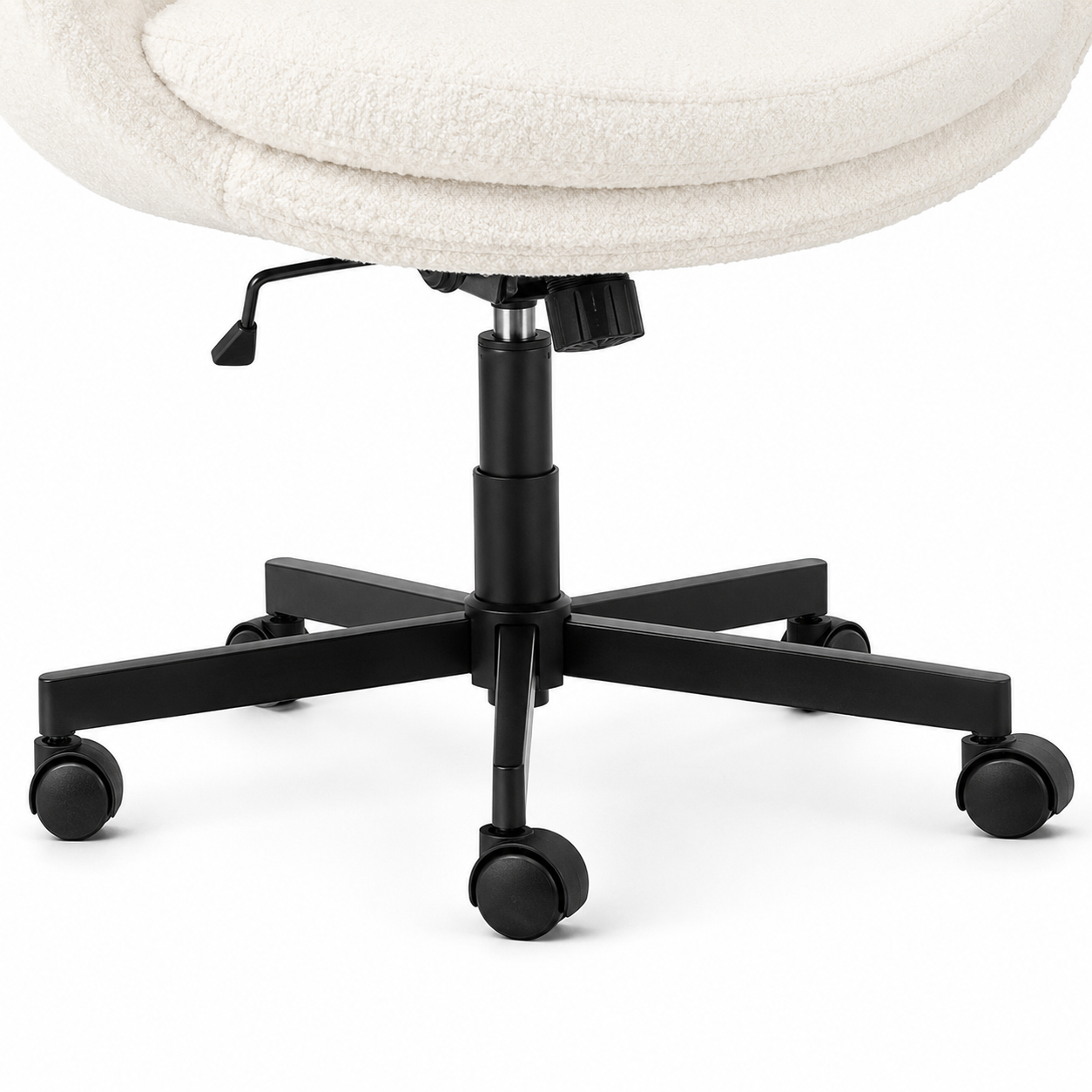 Selva Wide Seat Criss Cross Office Chair with Flip-Up Arms and Removable Headrest