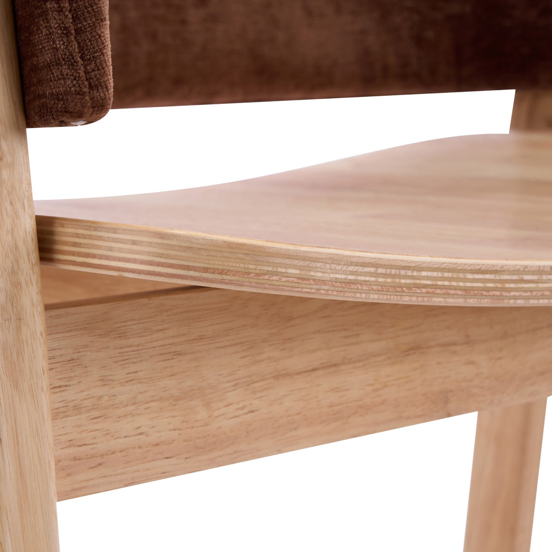 Contoured Wood Seat
