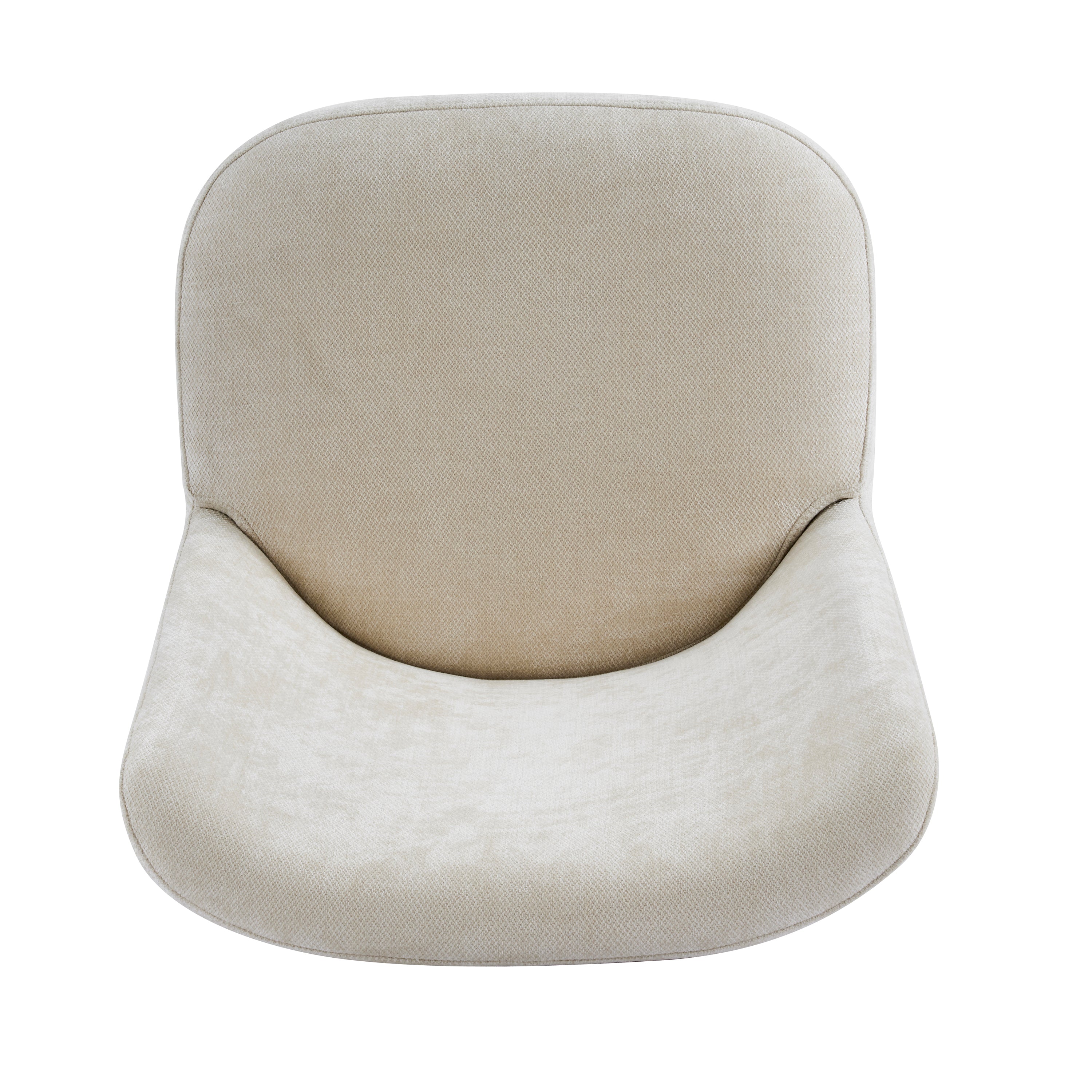 Neretva Chenille Dining Chairs with Wood Plinth Base Set of 2