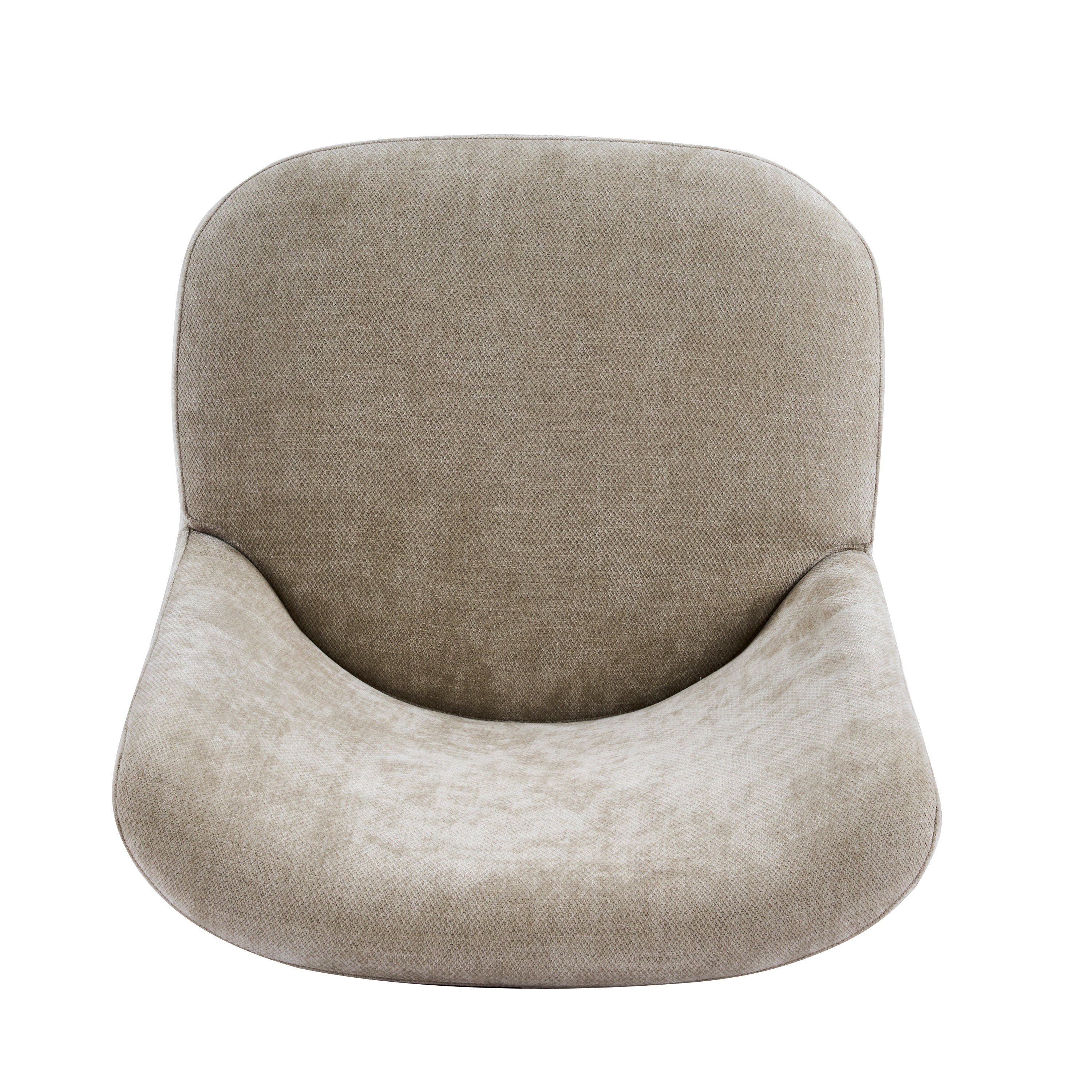 Neretva Chenille Dining Chairs with Wood Plinth Base Set of 2
