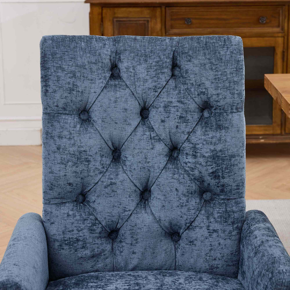 Button Tufted Chenille