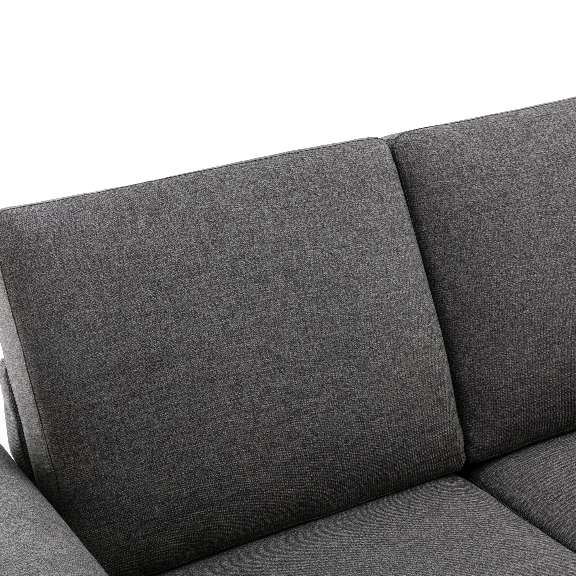 Chula 58" Linen Loveseat Sleeper Sofa with Memory Foam Mattress and USB Ports
