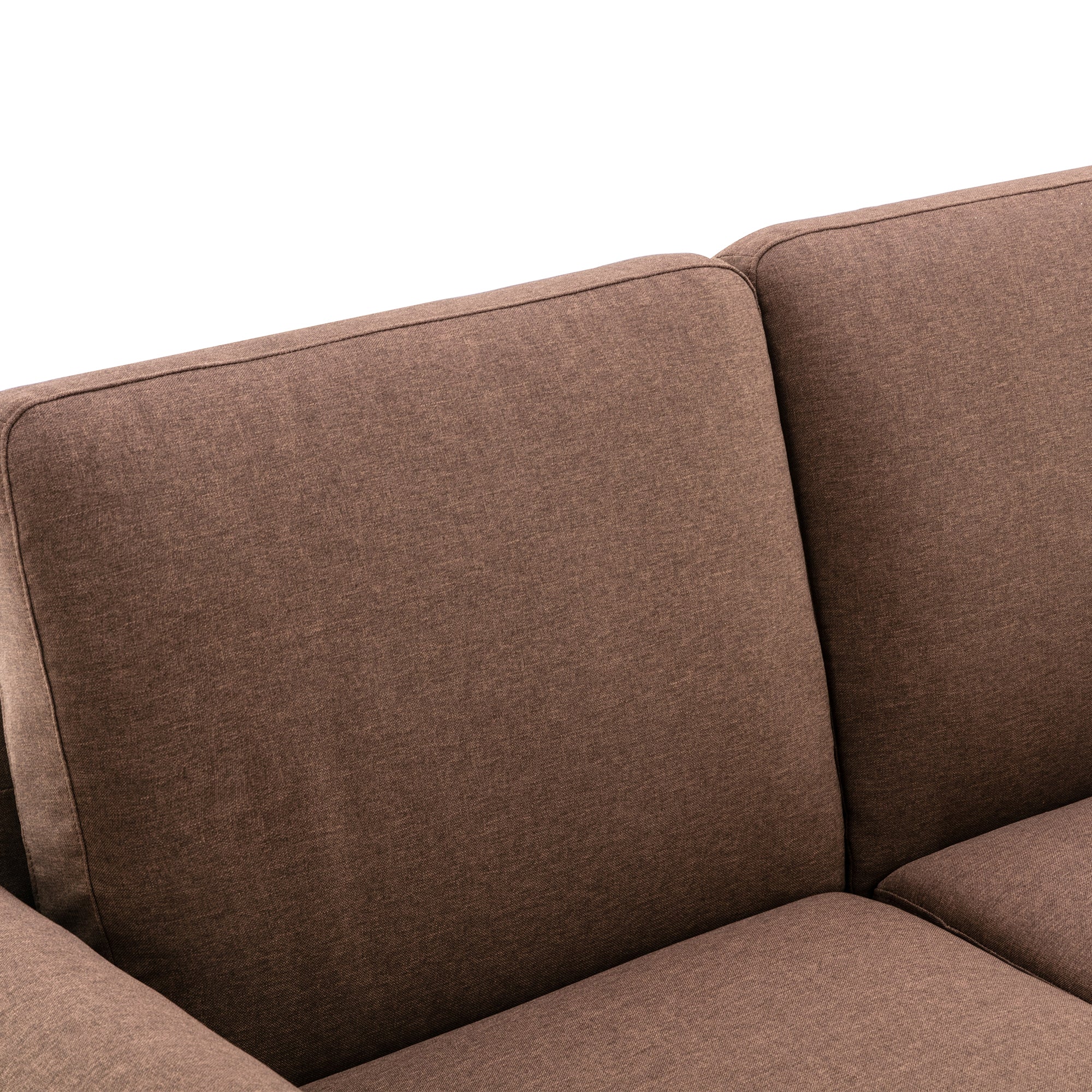 Chula 58" Linen Loveseat Sleeper Sofa with Memory Foam Mattress and USB Ports