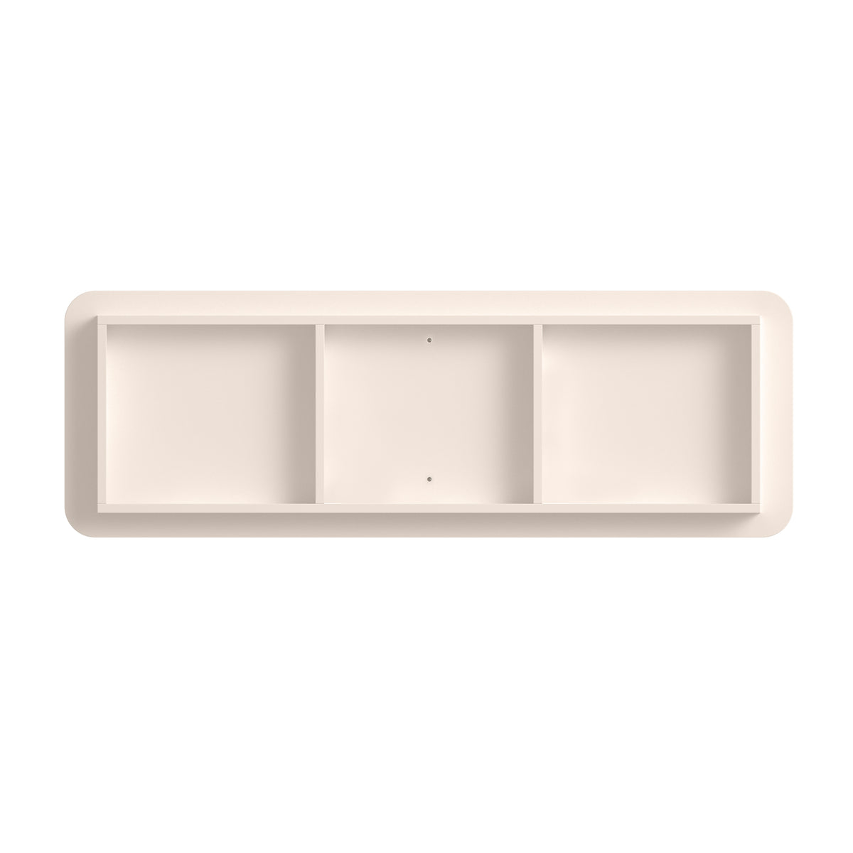 Grenoble 46.5" Wide 6-Drawer Dresser with Handleless Ripple Fronts