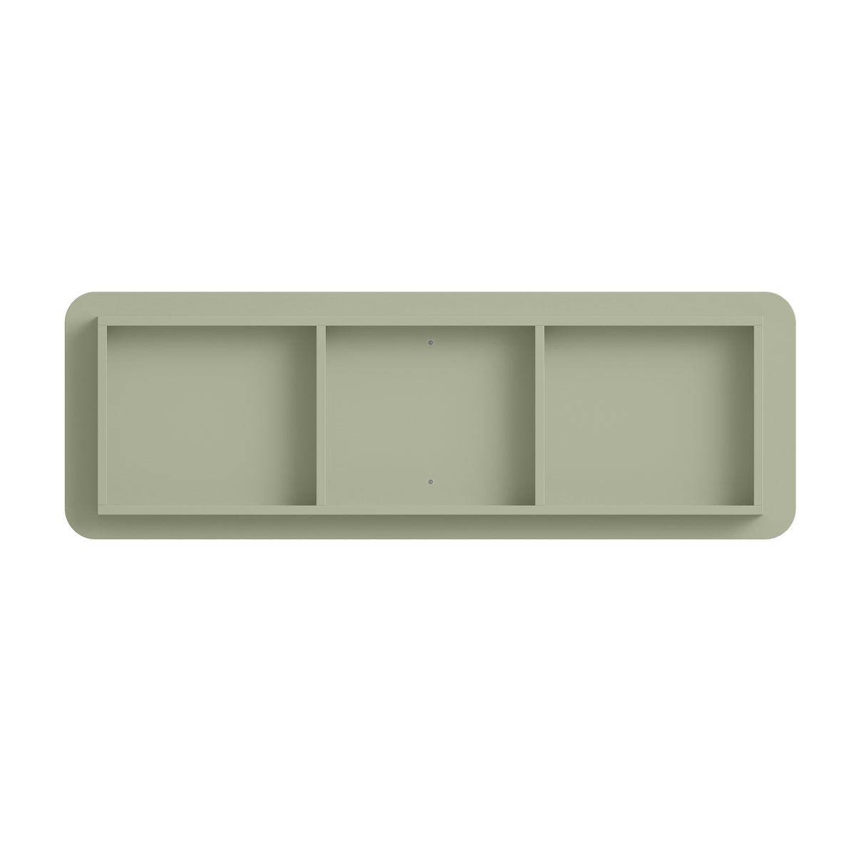 Grenoble 46.5" Wide 6-Drawer Dresser with Handleless Ripple Fronts