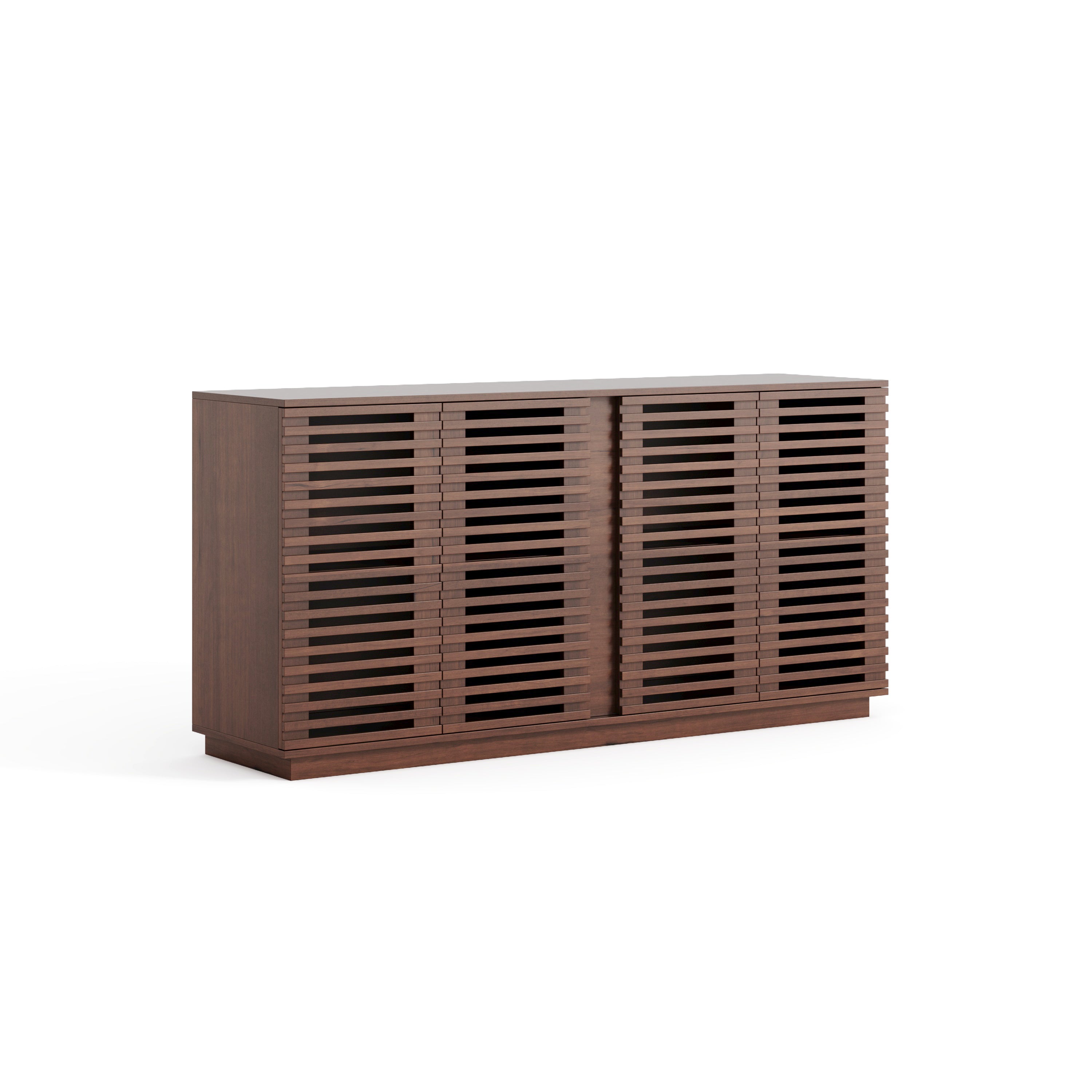 Living Room Furniture Entertainment Storage Dining Room Cabinet, Buffet Sideboard With Solid Wood Doors