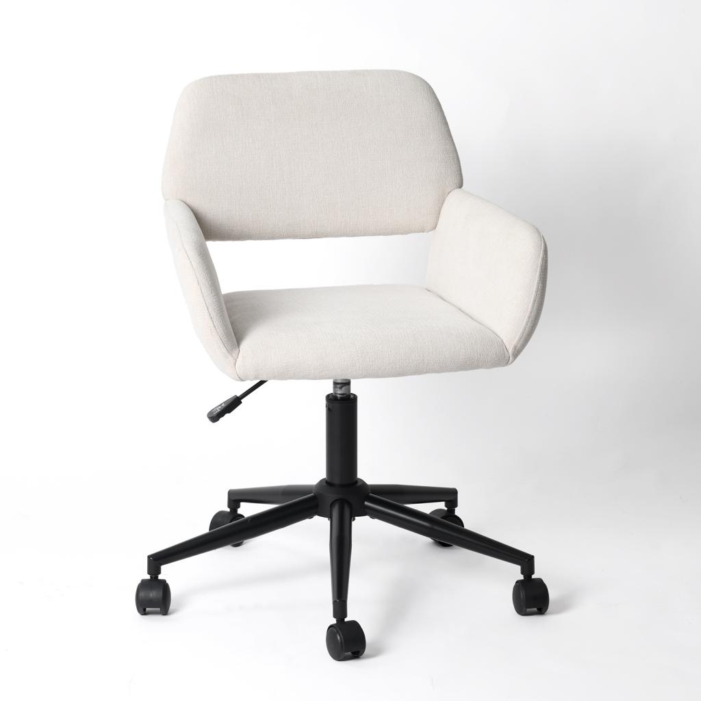 Harper Walnut & Ross Beige Home Office Set