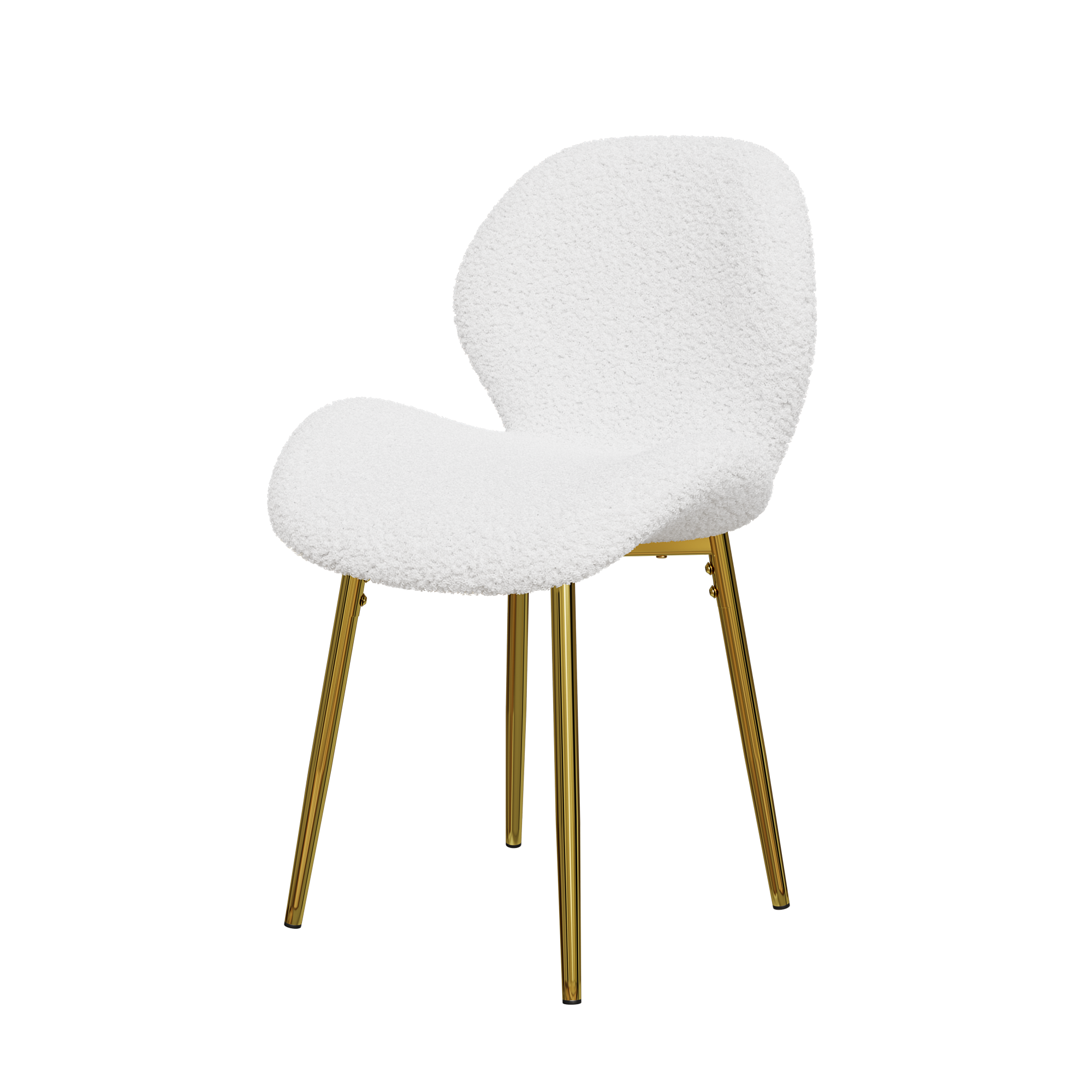 Yellowstone White Velvet Dining Chair Set of 2