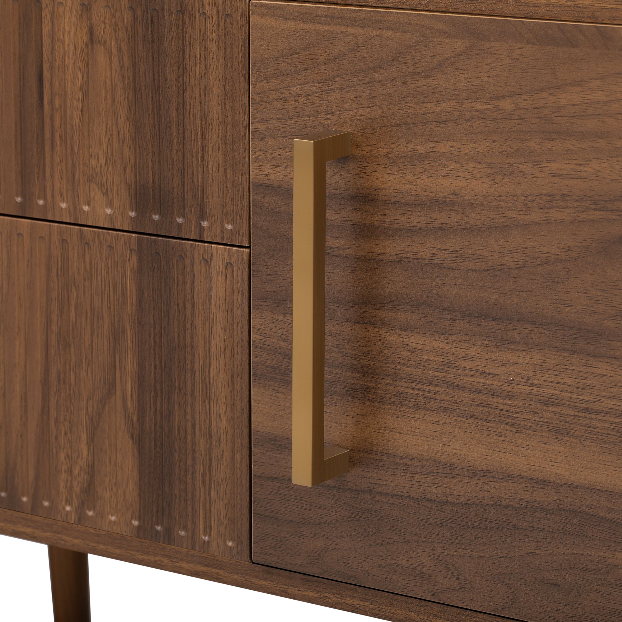 Astoria Mid Century TV Stand with 2 Drawers