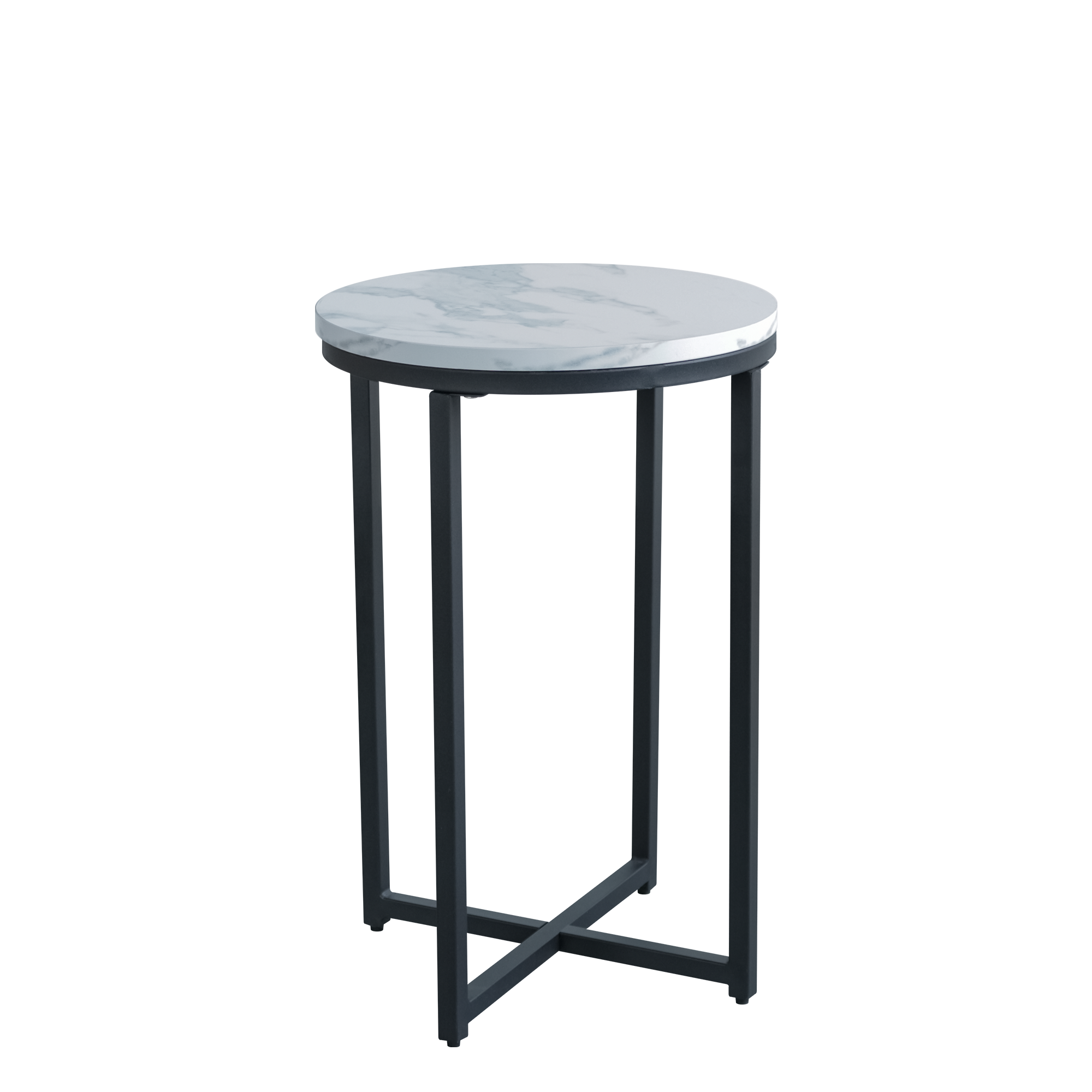 Latte Side Table Compact End Table