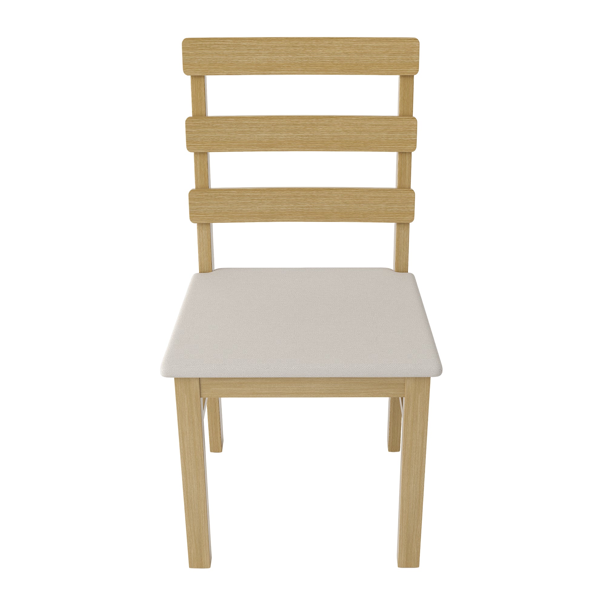 Riviera 5 Piece Modern Wooden Dining Table and Chair Set