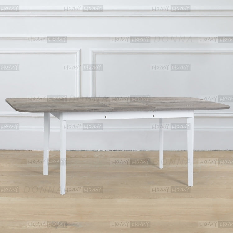Homy Casa BARKOK B 63"–79"Extendable Dining Table for Home and Workspace Open Box