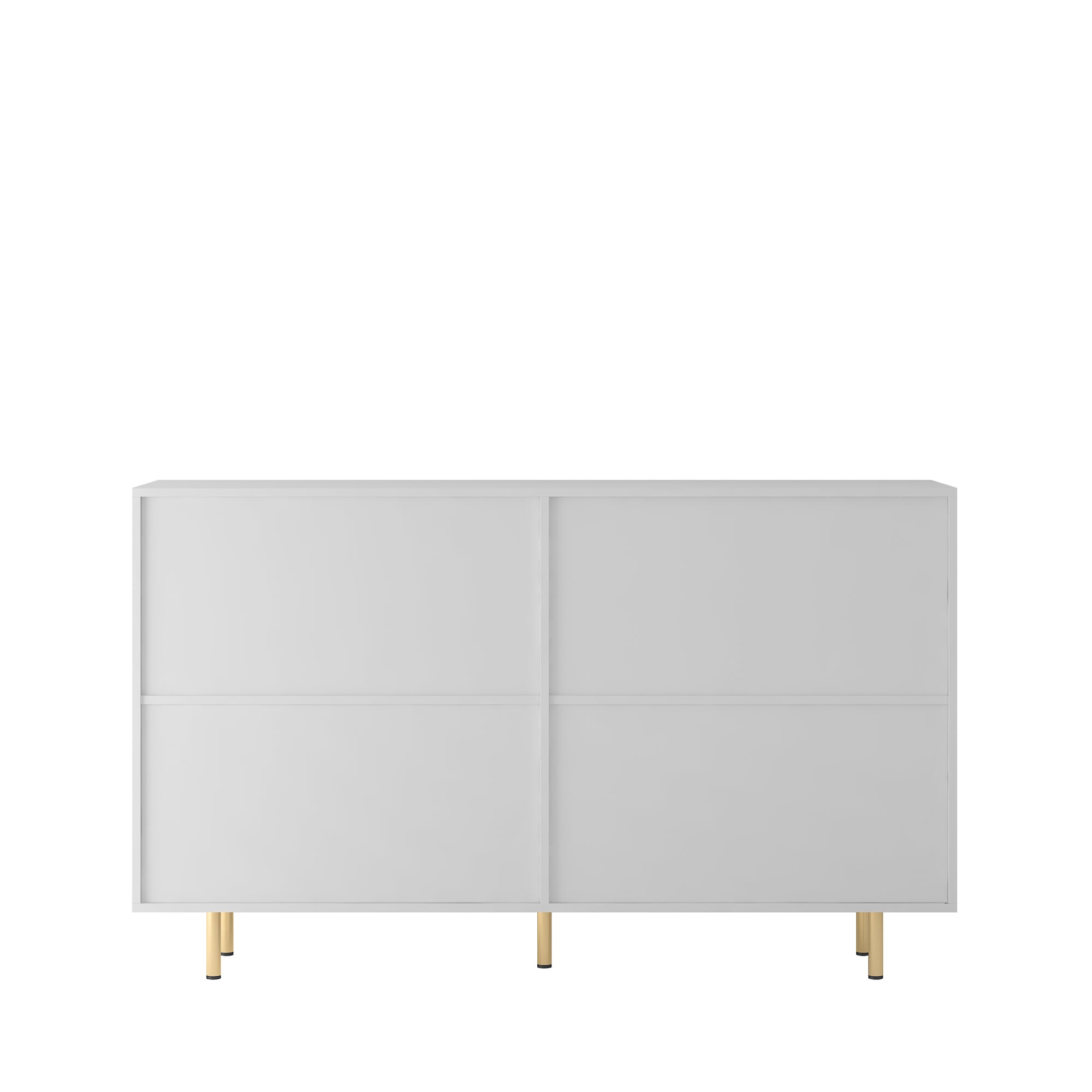 Jaipur 56" 4-Door Sideboard with Gold Handles