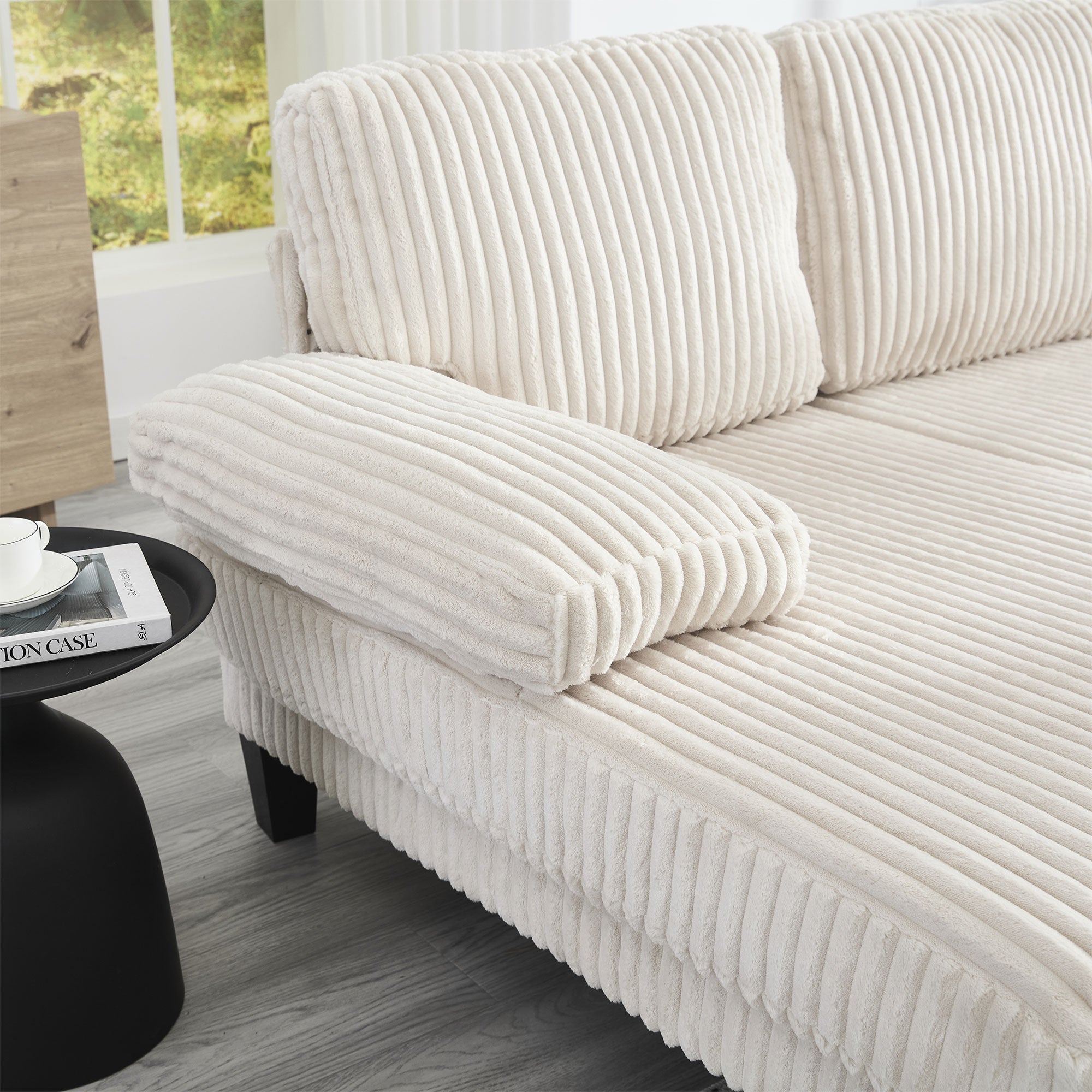 Spokane U-Shaped 4 Seater Sectional Sofa with Double Chaise
