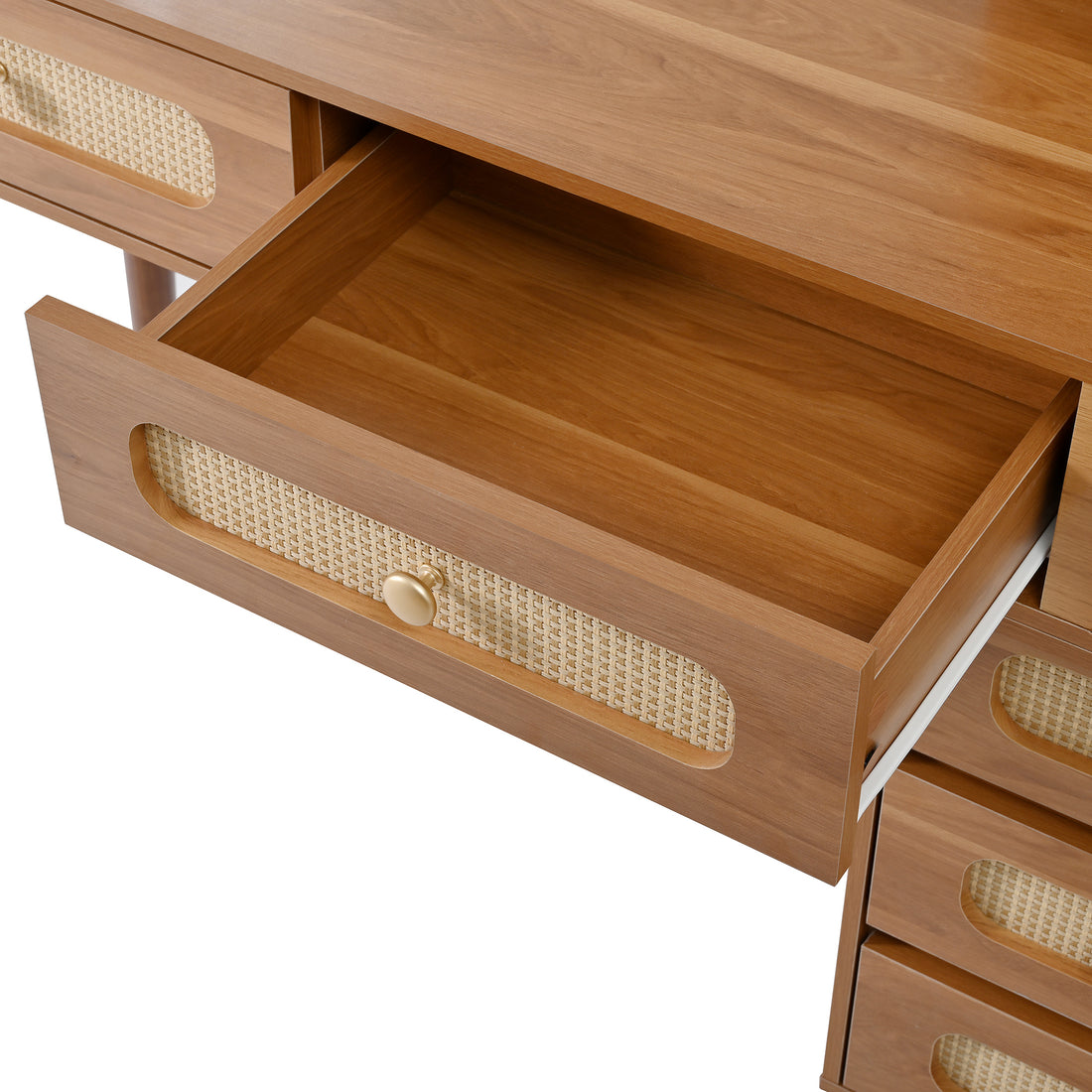 Elegant Rattan Drawers