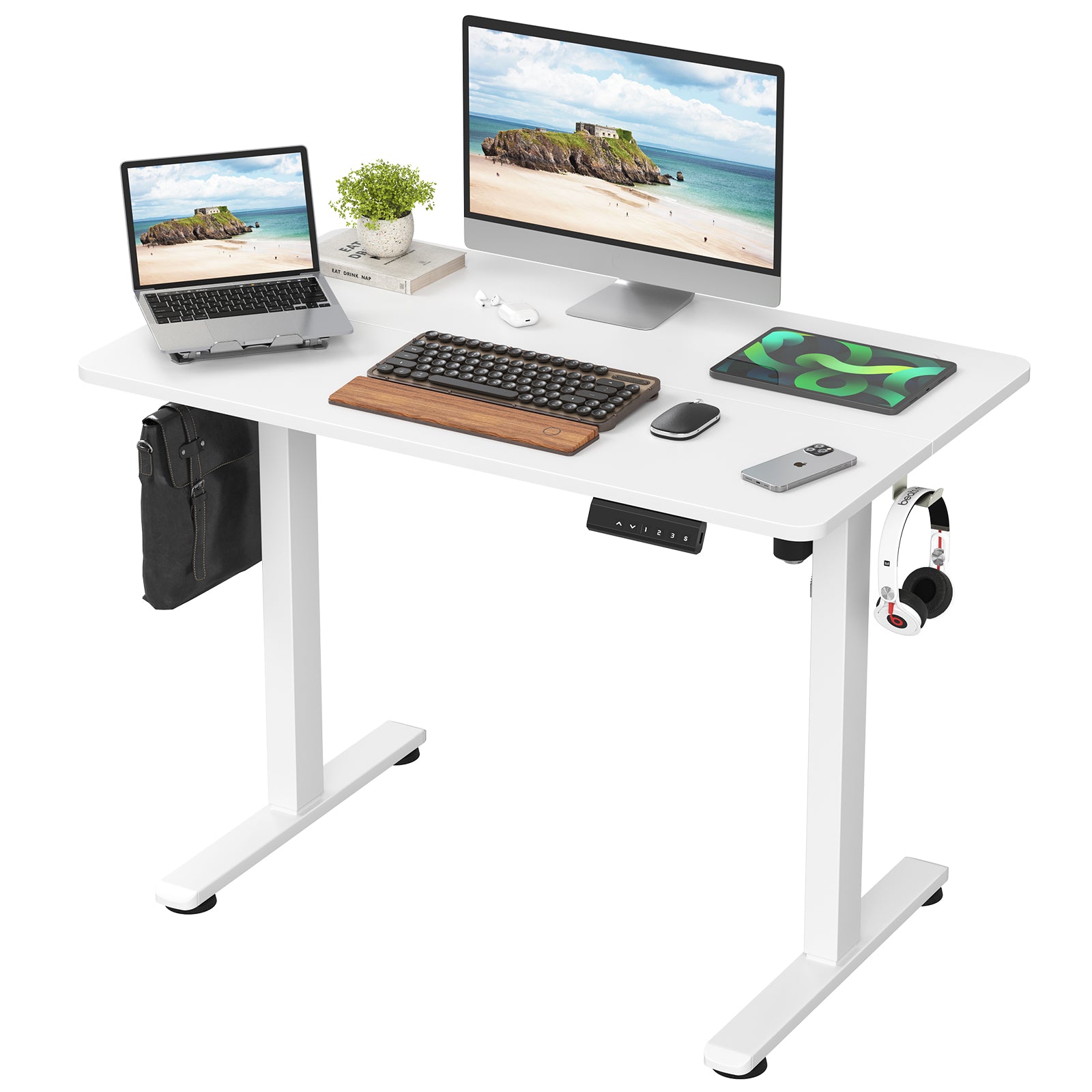 Nexo 40.5" Electric Standing Desk Computer Desk