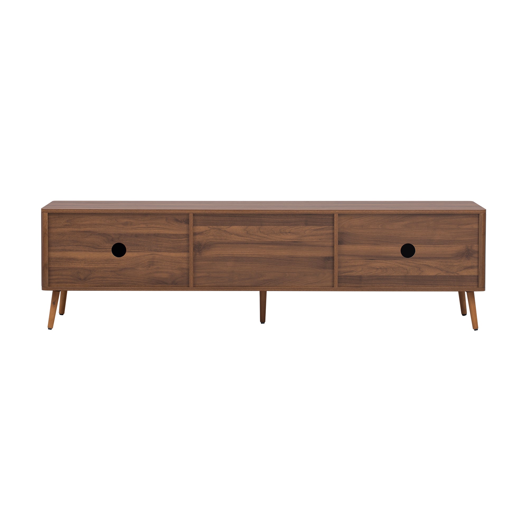 Astoria Mid Century TV Stand with 2 Drawers