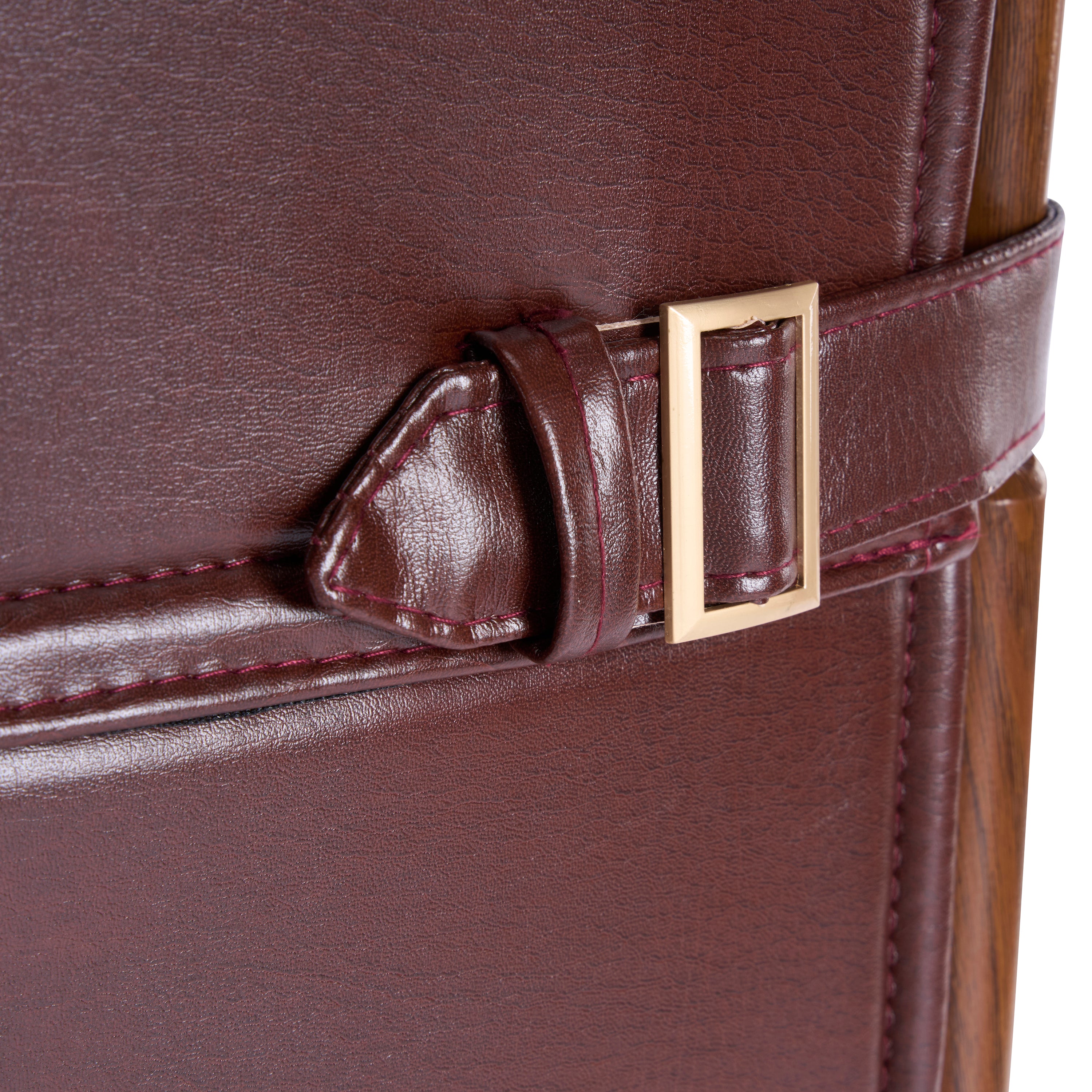 Sonoma 29" Swivel Counter Height PU Leather Upholstered Bar Stools Set of 2