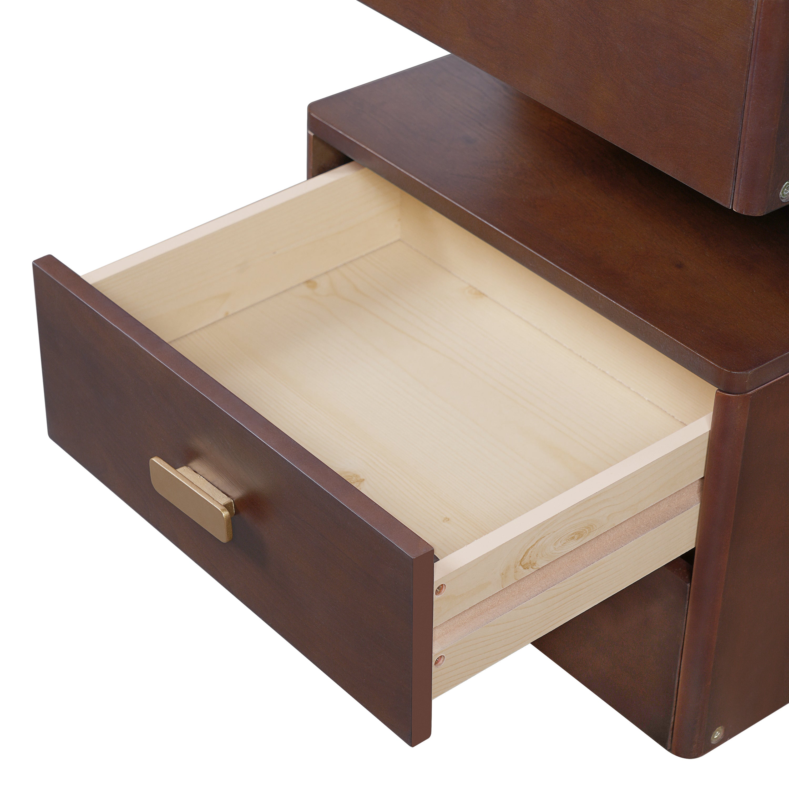 Aurorae Modular Makeup Vanity Desk Set with Flip-Top Mirror and Ample Drawer Storage