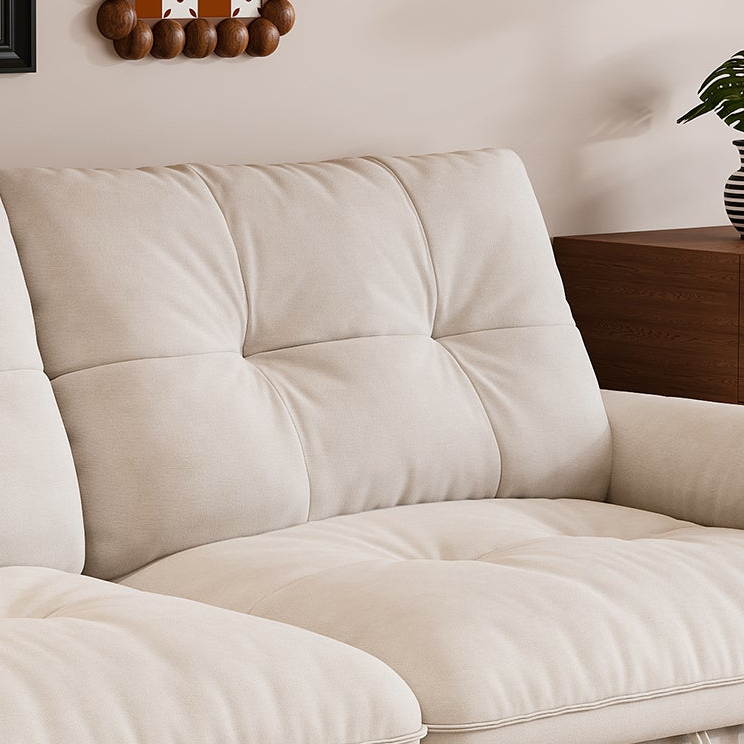 Hillcrest 77" Convertible Sofa Bed with Adjustable Backrest and Side Pockets