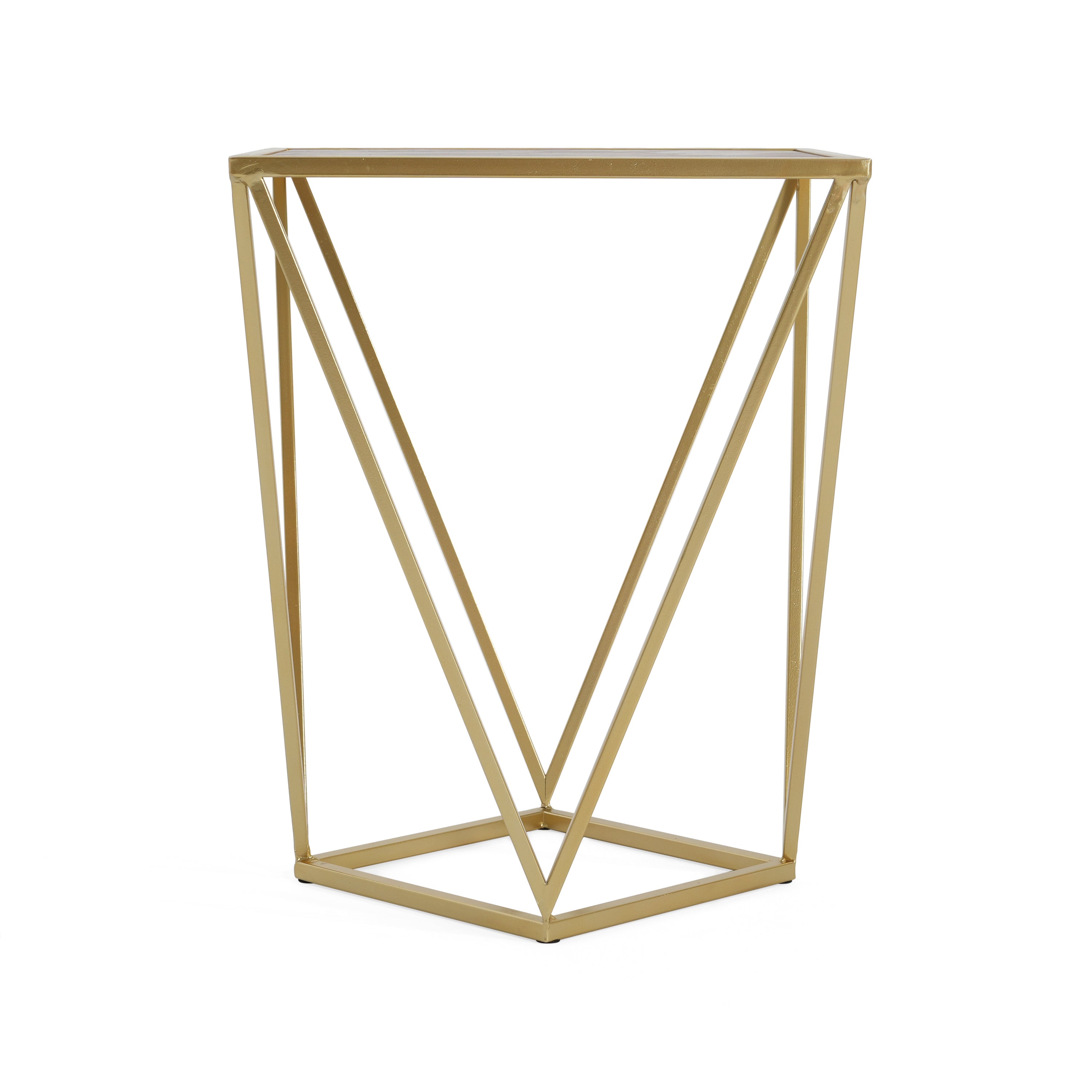 Reims Geometric Side Table