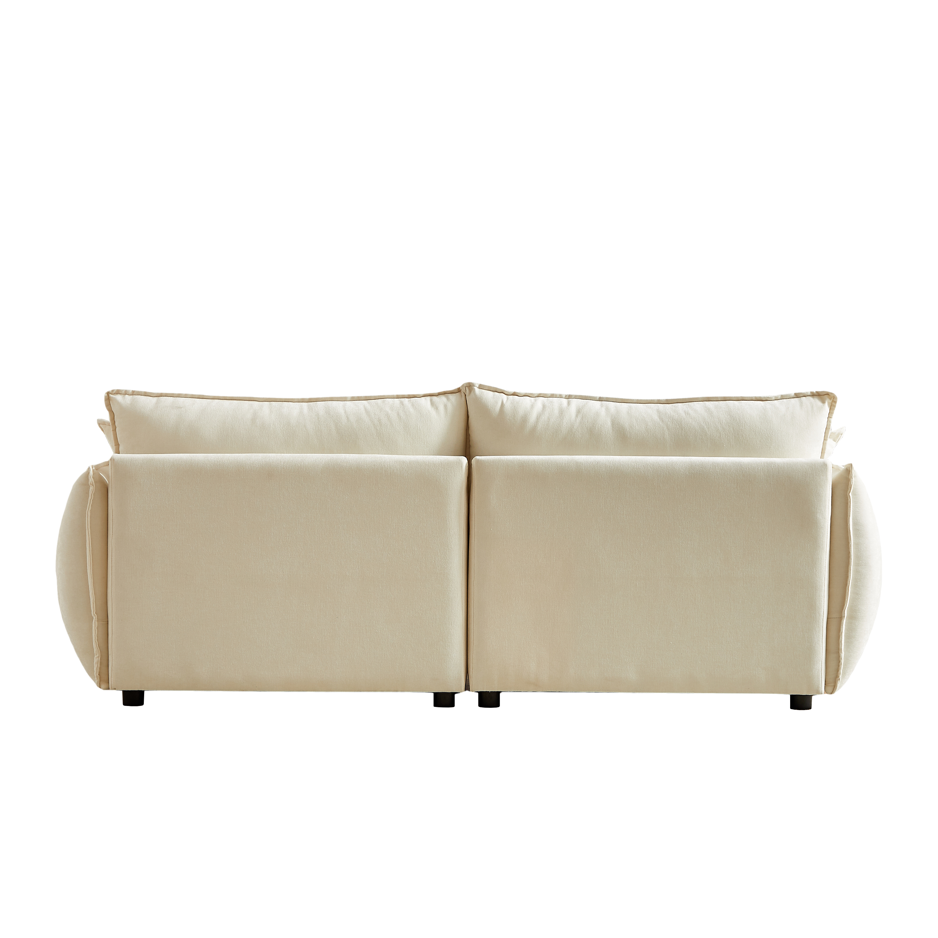 Phoenix 88" 3-Seater Linen Fabric Sofa