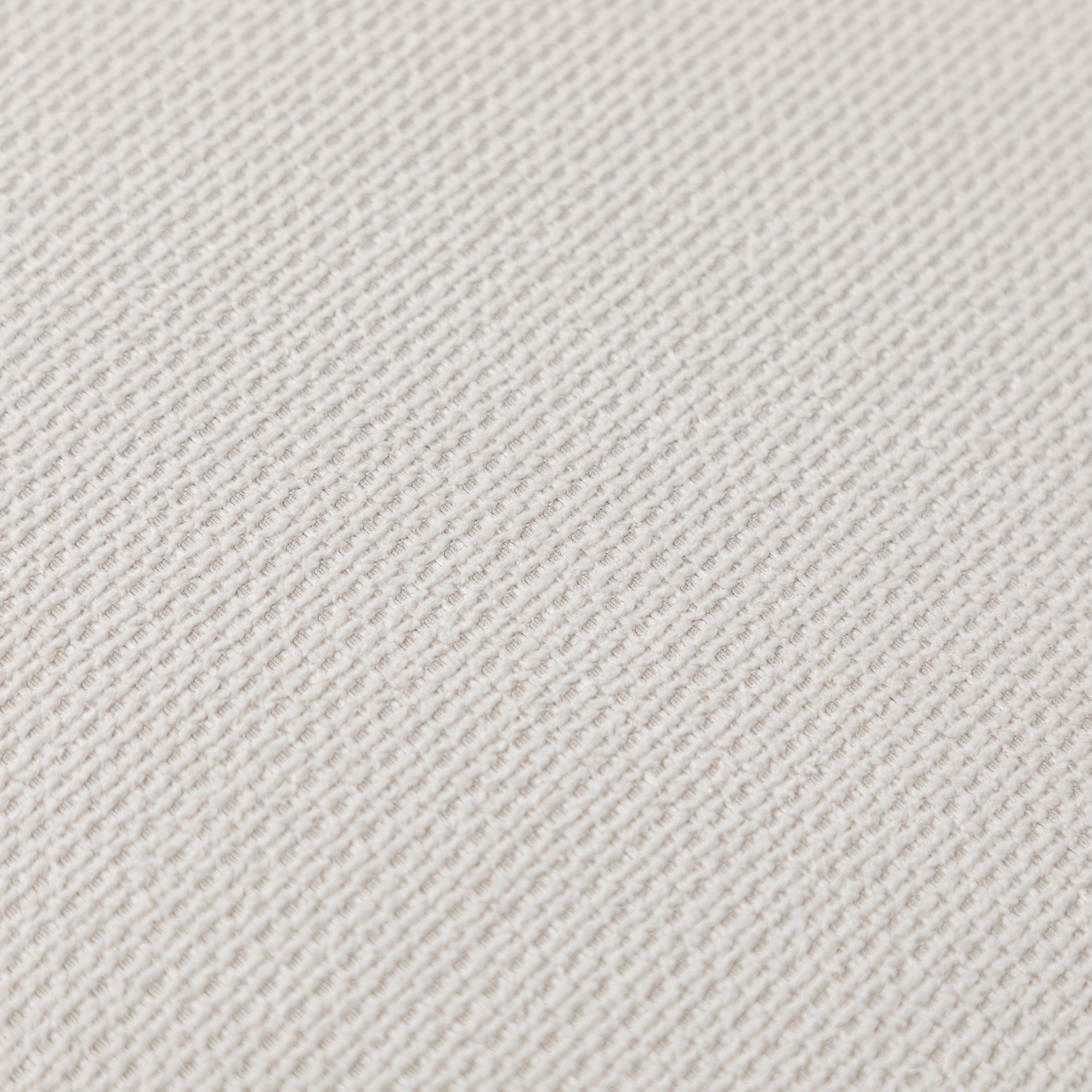 Homy Casa Eloa 29.5" Modern Beige Teddy Fabric Swivel Barrel Chair